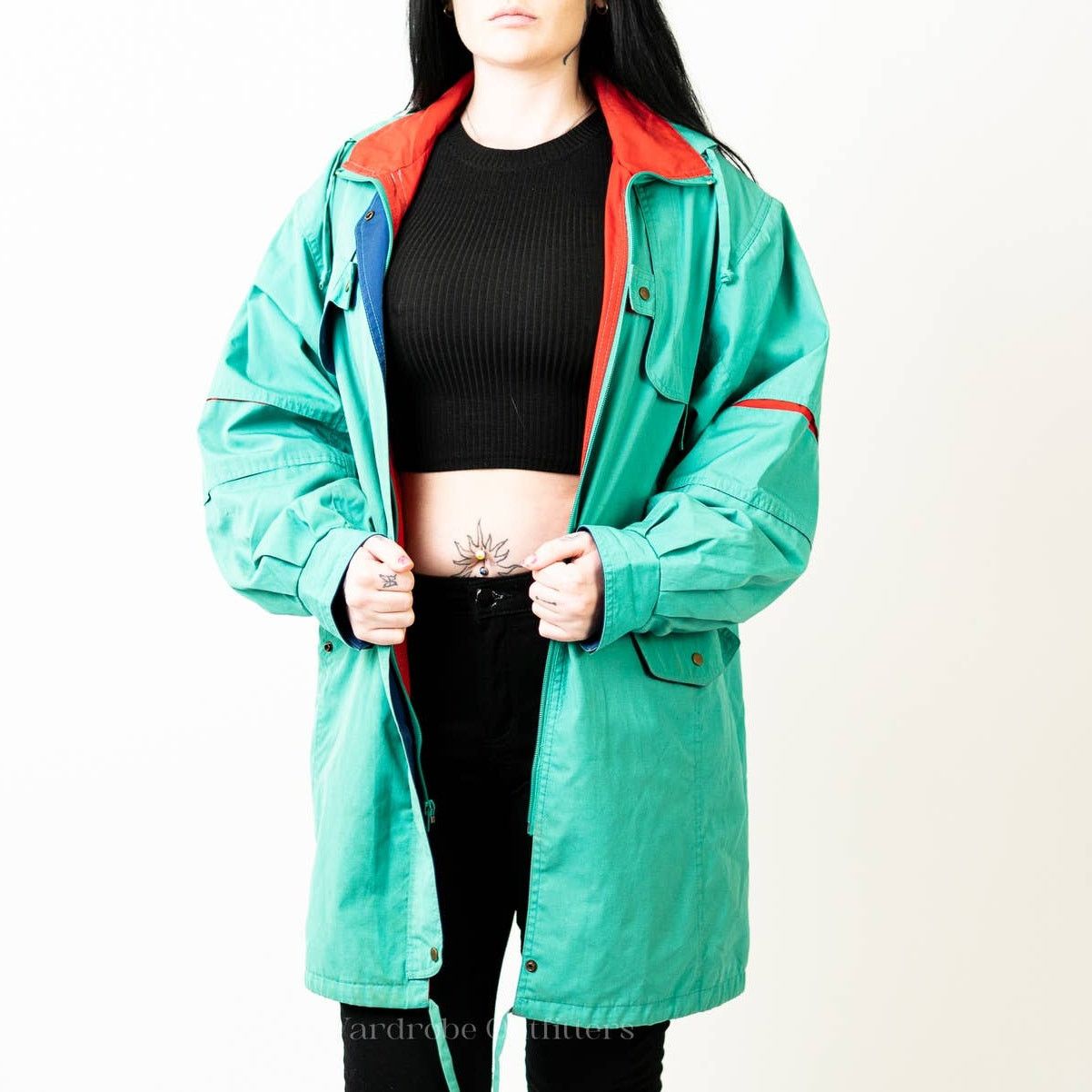 Vintage Vintage 90s Carrigan Court Rain Coat Jacket - L Size L / US 10 / IT 46 - 2 Thumbnail