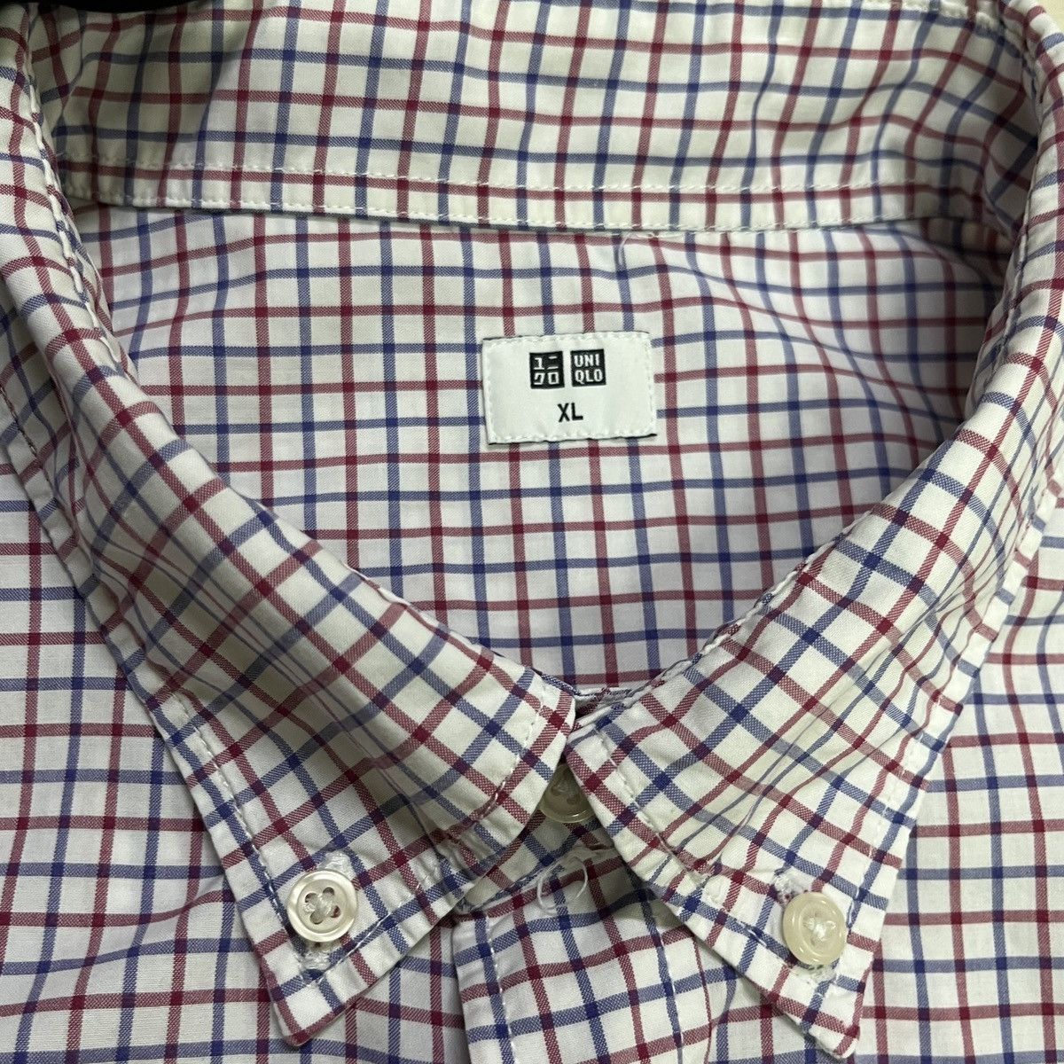 Beauty Beast × Japanese Brand × Uniqlo Uniqlo Small Checkered Button Up Shirt Size US L / EU 52-54 / 3 - 4 Thumbnail