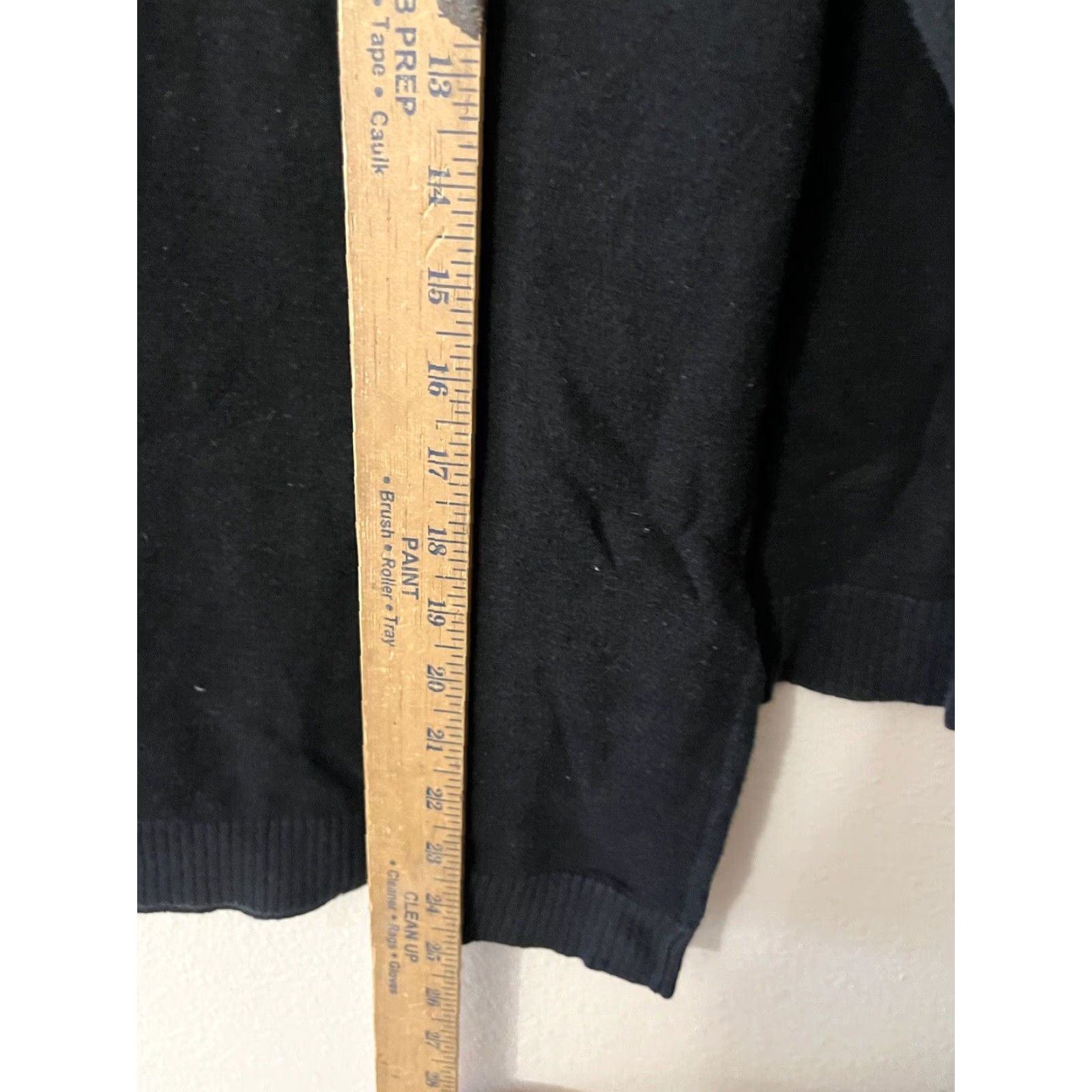 Gap Gap Sweater Adult Women 3/4 Sleeve Black Cotton Pullover Knit Size L / US 10 / IT 46 - 4 Thumbnail