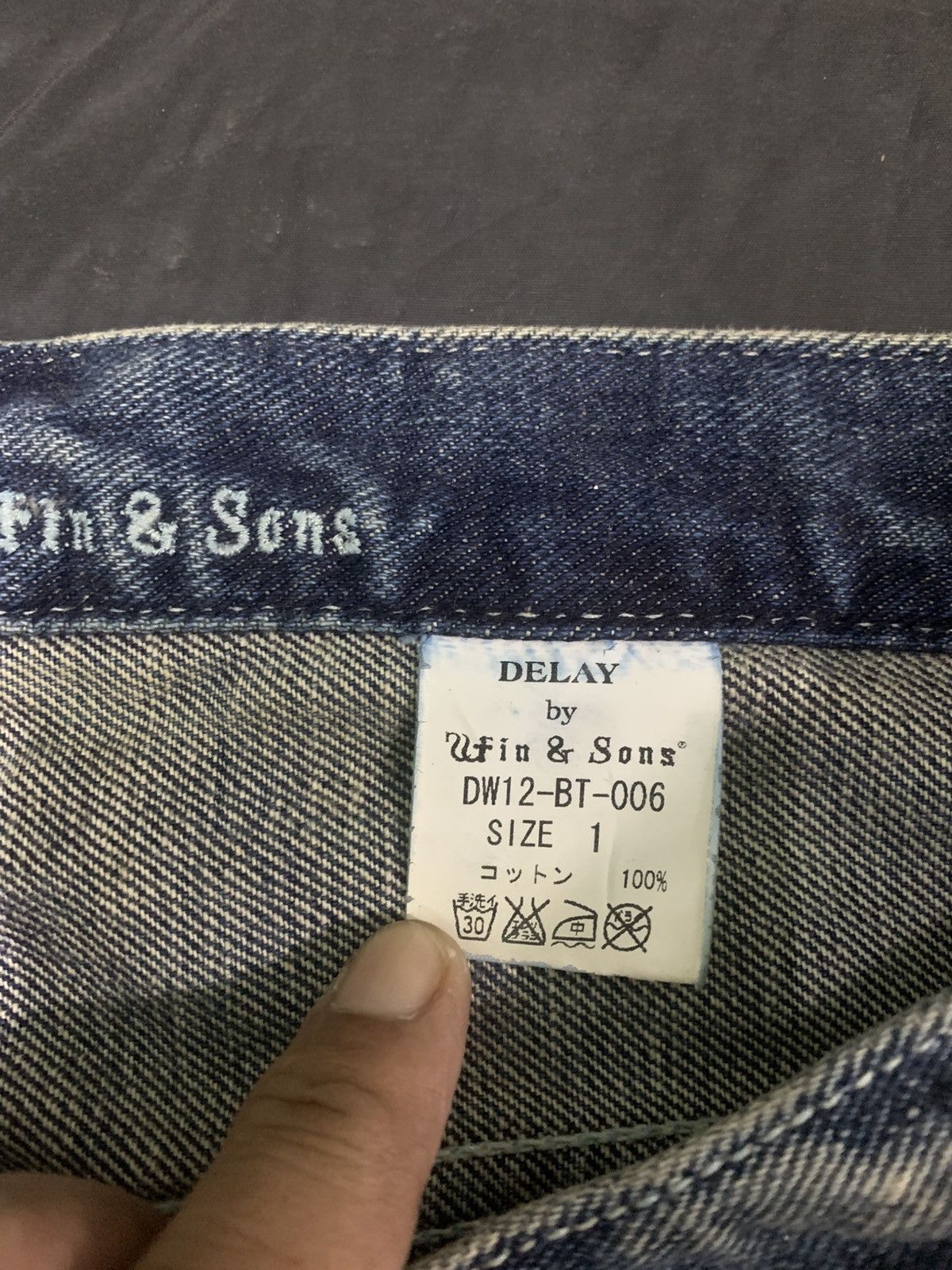 If Six Was Nine × Japanese Brand × Le Grande Bleu (L.G.B.) DELAY by ufin&sons flare Size US 31 - 7 Thumbnail