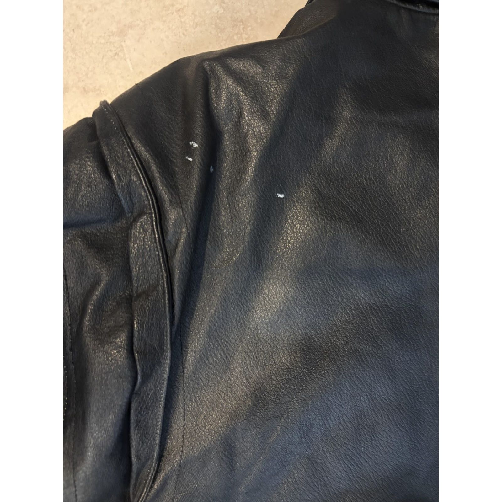 Vintage VINTAGE Pepsi Jacket Mens L Black Bomber Leather - Nothing Else Is A Pepsi Crowned Campaign Classic Mens Leather Bomber Jacket Size US L / EU 52-54 / 3 - 6 Thumbnail