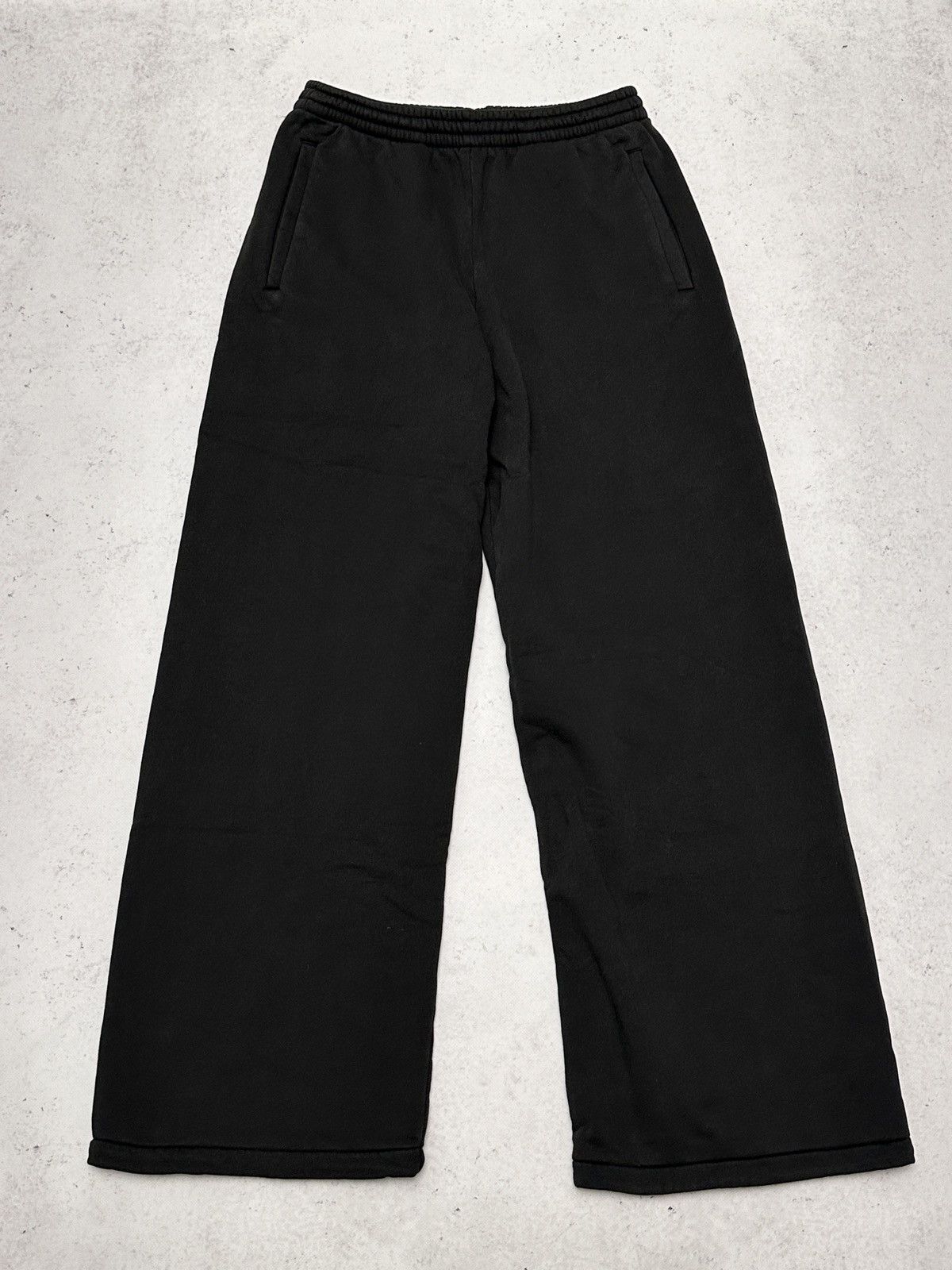 Pre-owned Balenciaga X Gap Yeezy Gap Sweatpants In Black