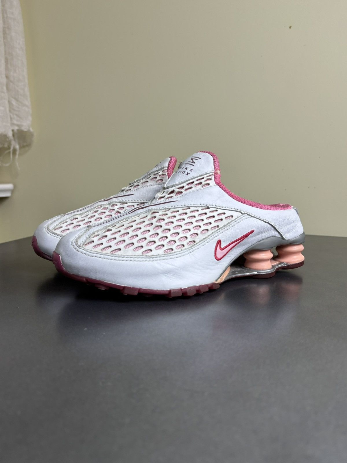 Nike × Vintage 2005 Nike Shox Venice Mules Vintage Nike Shox Slip On 310367 Size US 6 / IT 36 - 3 Thumbnail