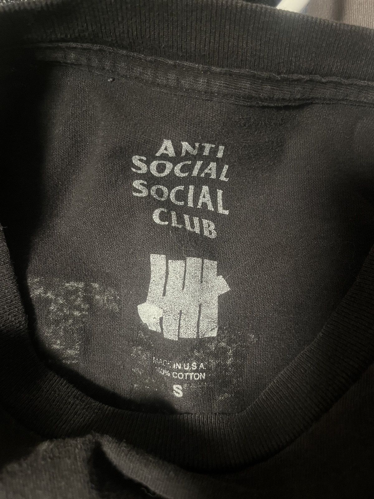 Anti Social Social Club undefeated assc tee Size US S / EU 44-46 / 1 - 3 Thumbnail