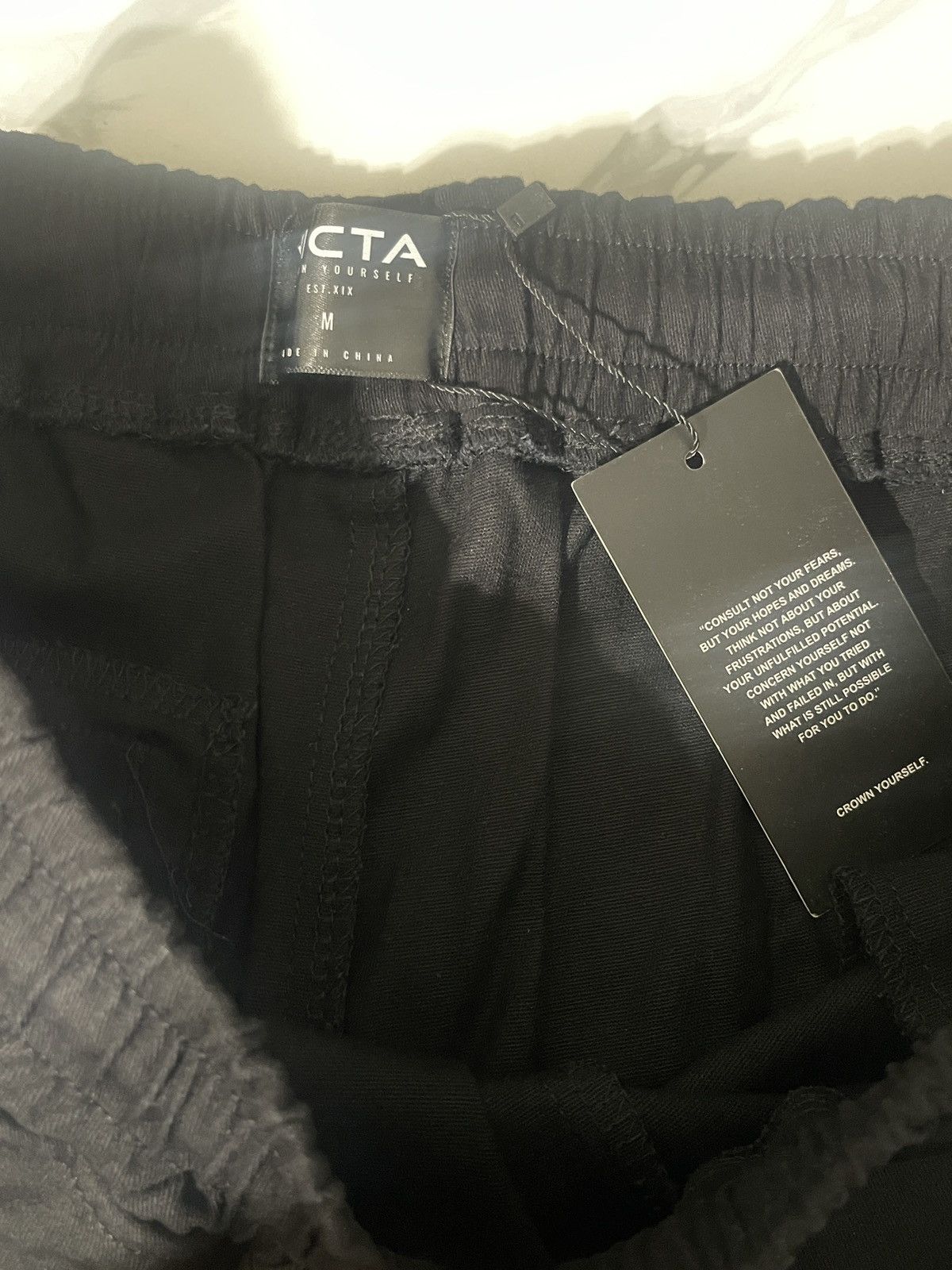 Other Victa cargo joggers Black, men size M Size US 32 / EU 48 - 9 Thumbnail