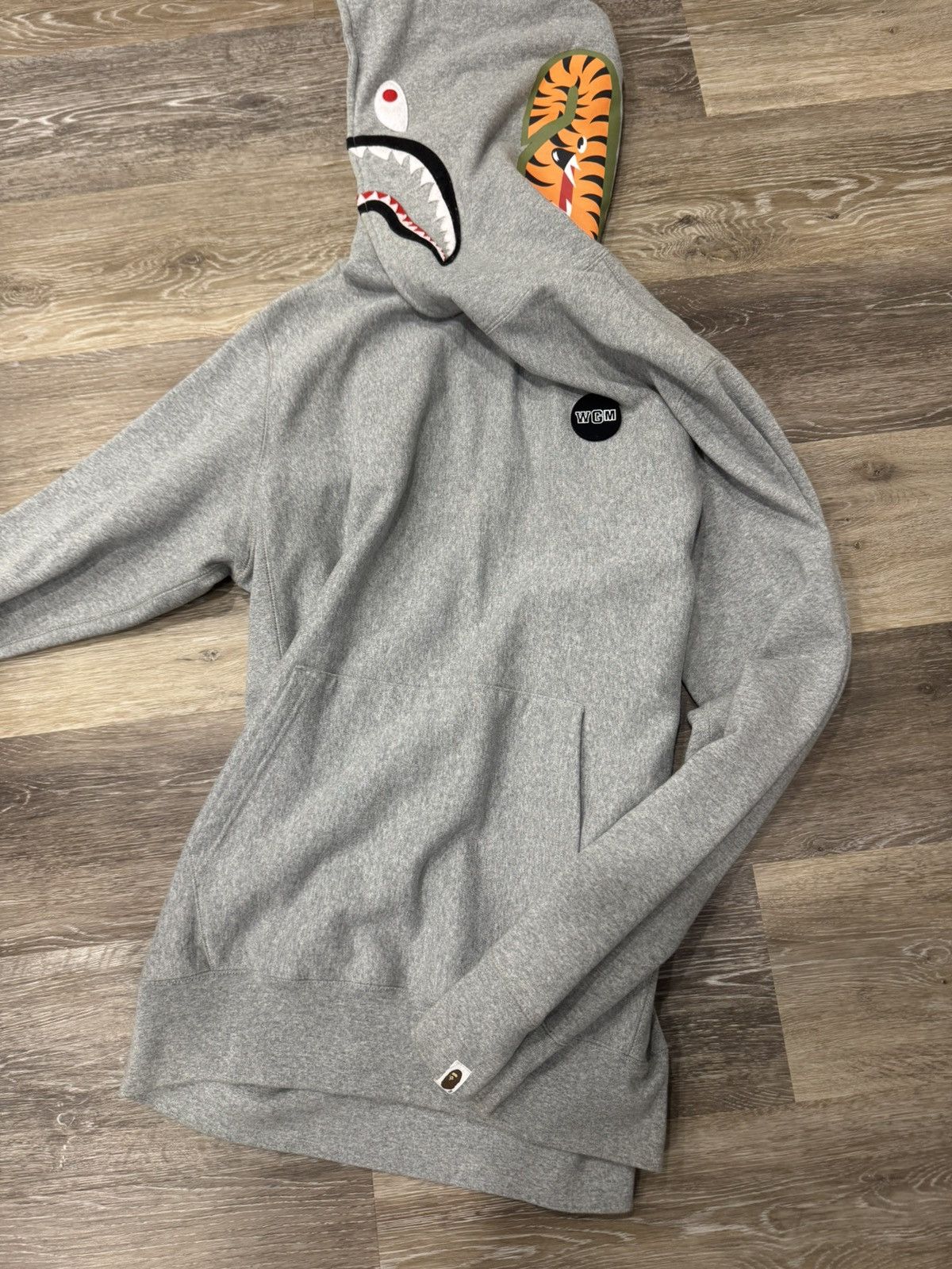 Bape Bape shark hoodie Size US XXL / EU 58 / 5 - 1 Thumbnail
