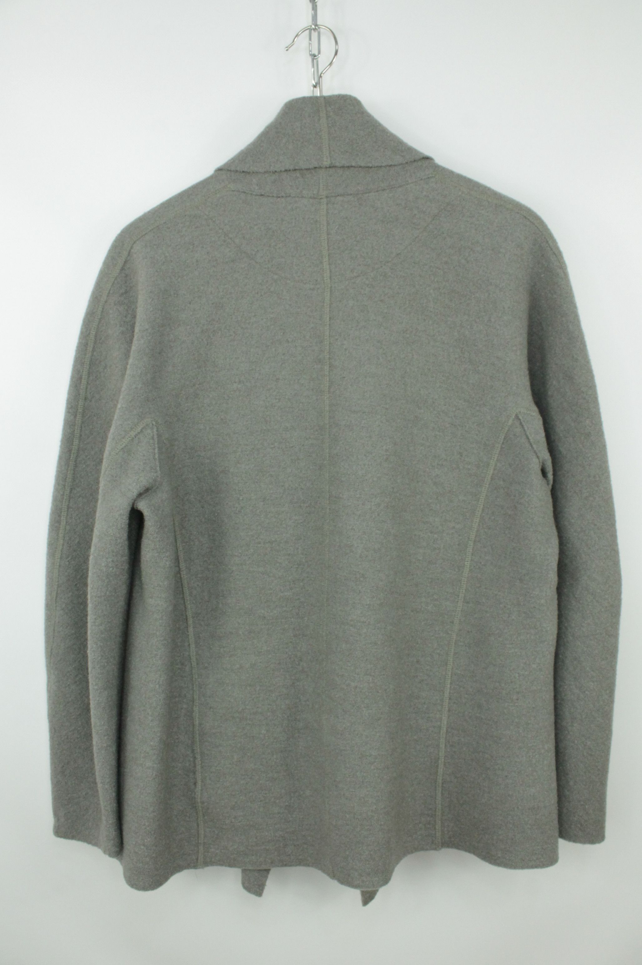 OSKA OSKA Gray Boiled Wool Jacket Regular 2 Women's Size M / US 6-8 / IT 42-44 - 6 Thumbnail