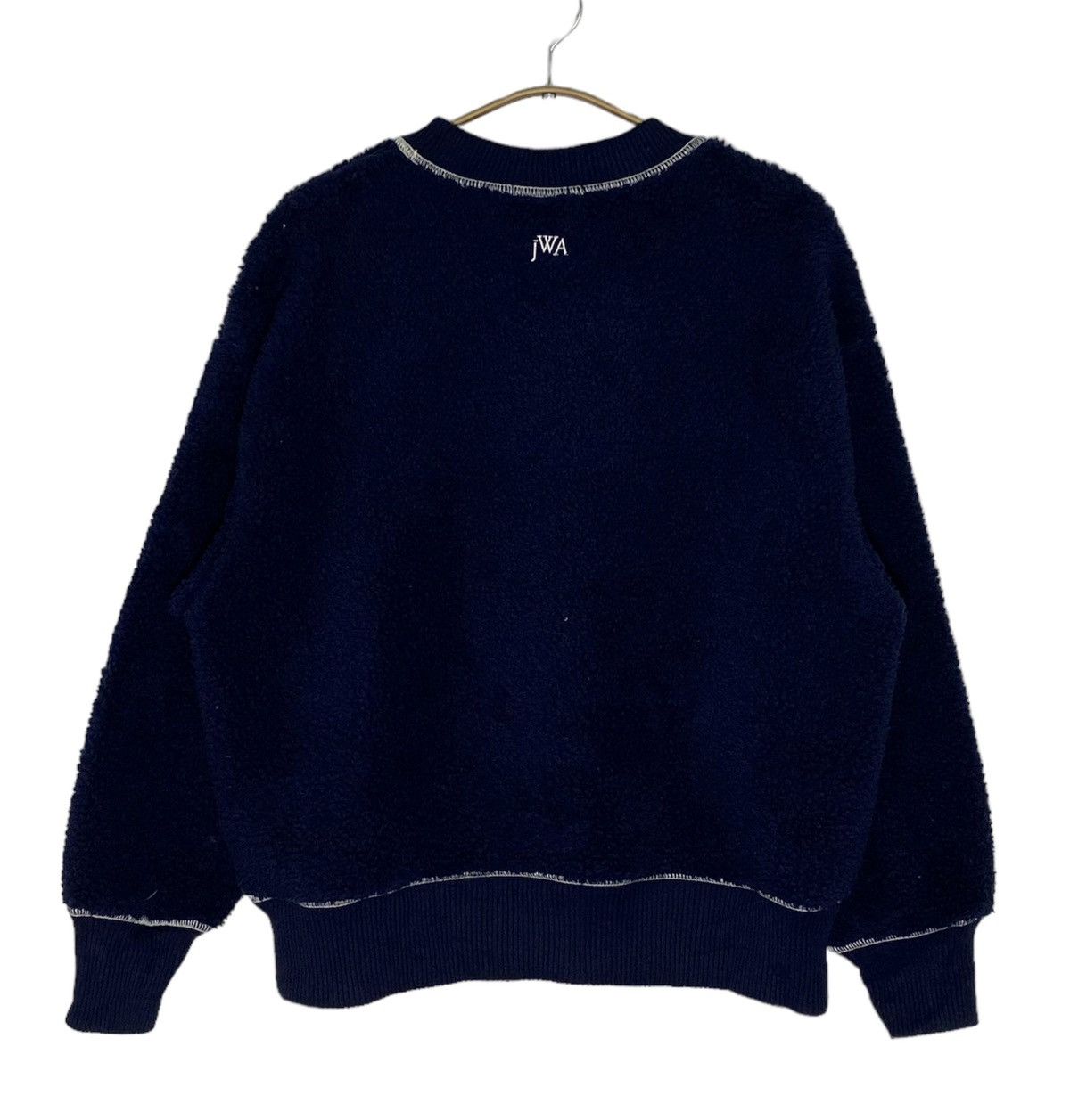JW Anderson × Uniqlo jW ANDERSON Crop Top Fleece Sherpa Pullover Jumper Size US L / EU 52-54 / 3 - 5 Thumbnail