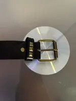 Japanese Brand × Vintage Pyramid Studded Belt (gold) Size ONE SIZE - 2 Thumbnail