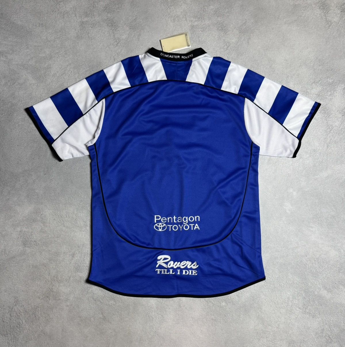 Vintage Doncaster Rovers 2007 2008 Away Shirt Soccer Jersey Carlotti Size US L / EU 52-54 / 3 - 2 Thumbnail