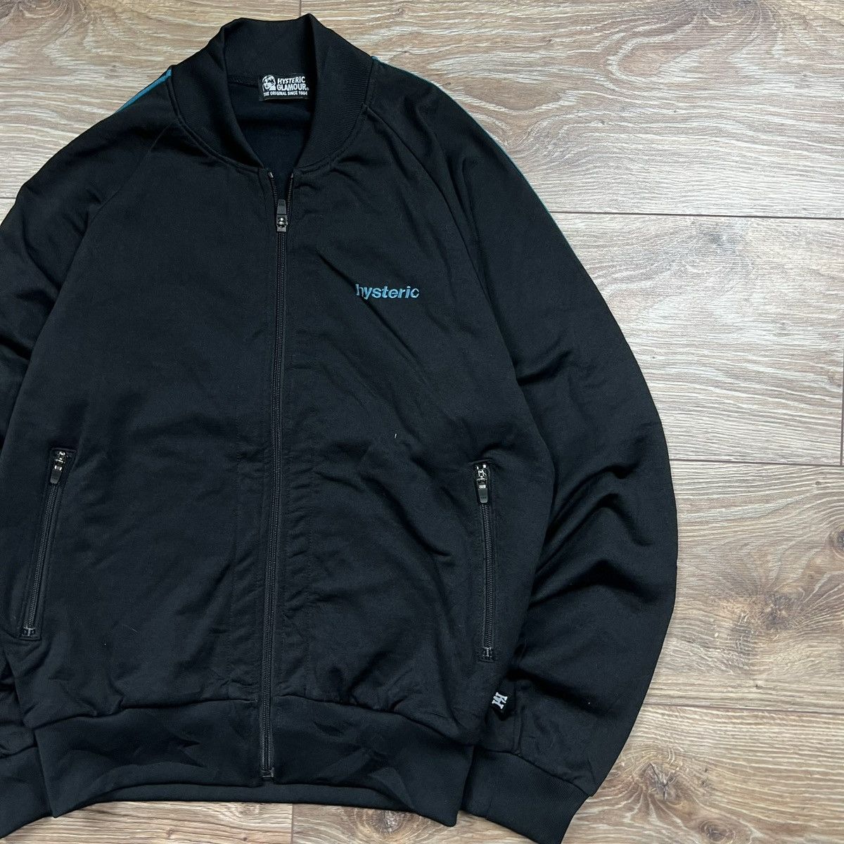Hysteric Glamour 00s Hysteric Glamour Big Logo Vintage Y2K Track Jacket Size S / US 4 / IT 40 - 4 Thumbnail