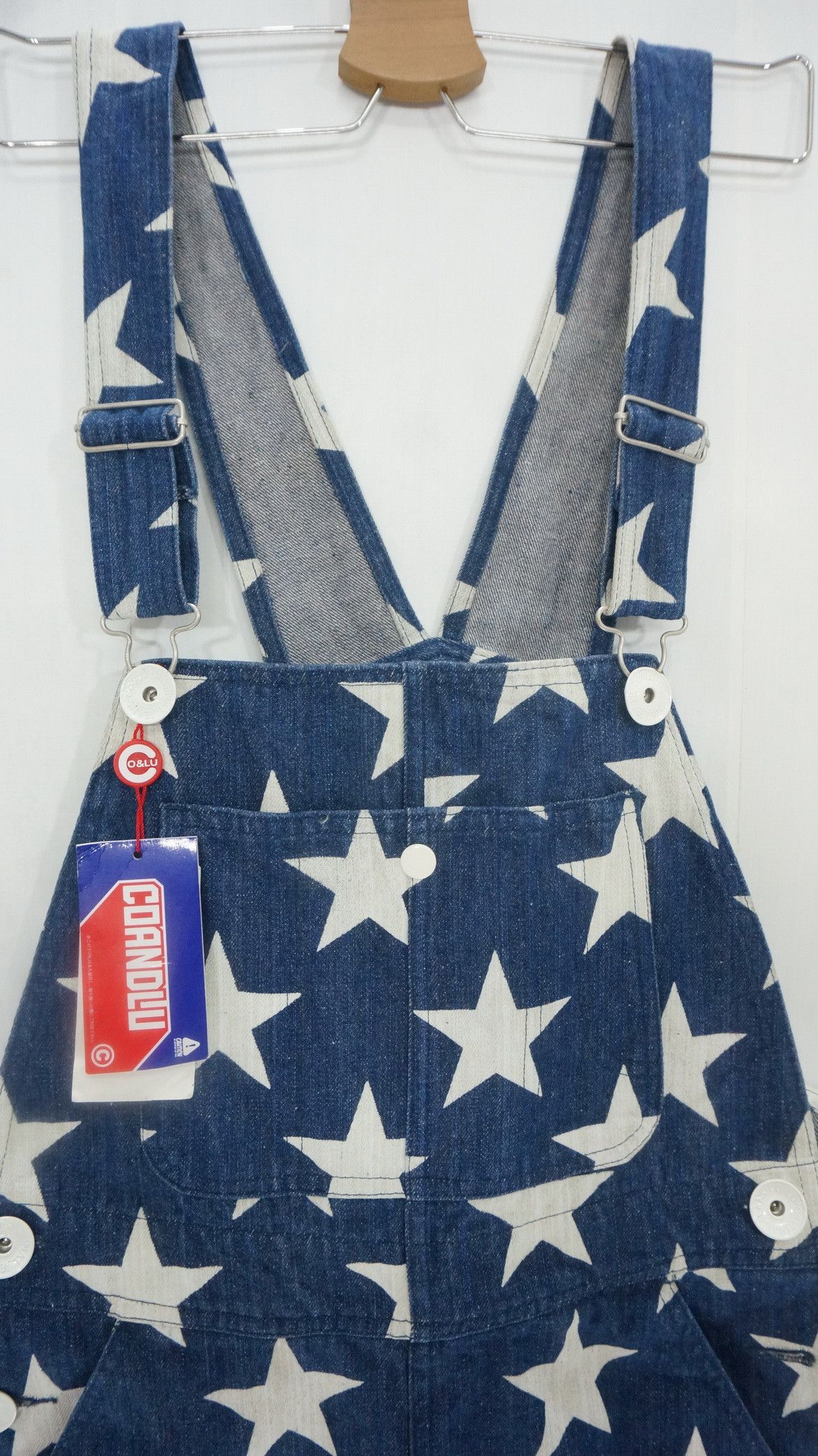 Vintage 💥 Rare CO AND LU Nos Star Overall Vivienne Inspired Size 31" - 2 Thumbnail