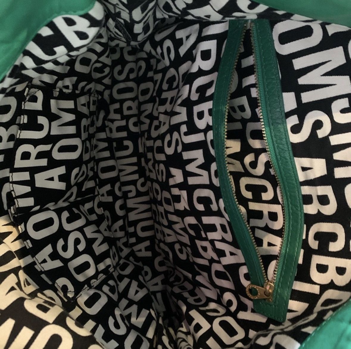 Marc Jacobs Marc Jacobs Green Leather Shoulder Bag Size ONE SIZE - 4 Thumbnail