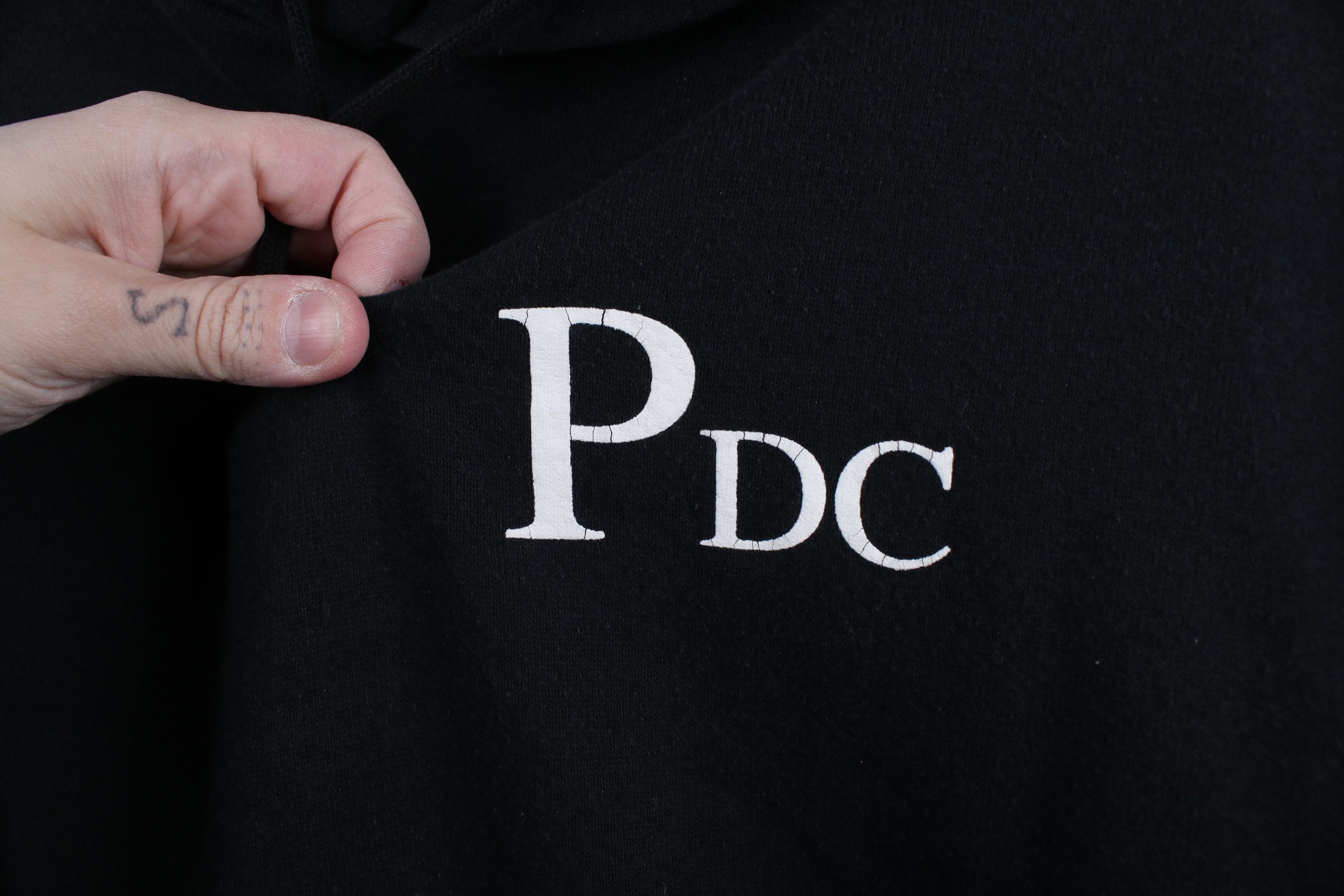 Vintage Vintage 90s Pattys Dance Center Hoodie Sweatshirt Black USA Size US XL / EU 56 / 4 - 4 Thumbnail