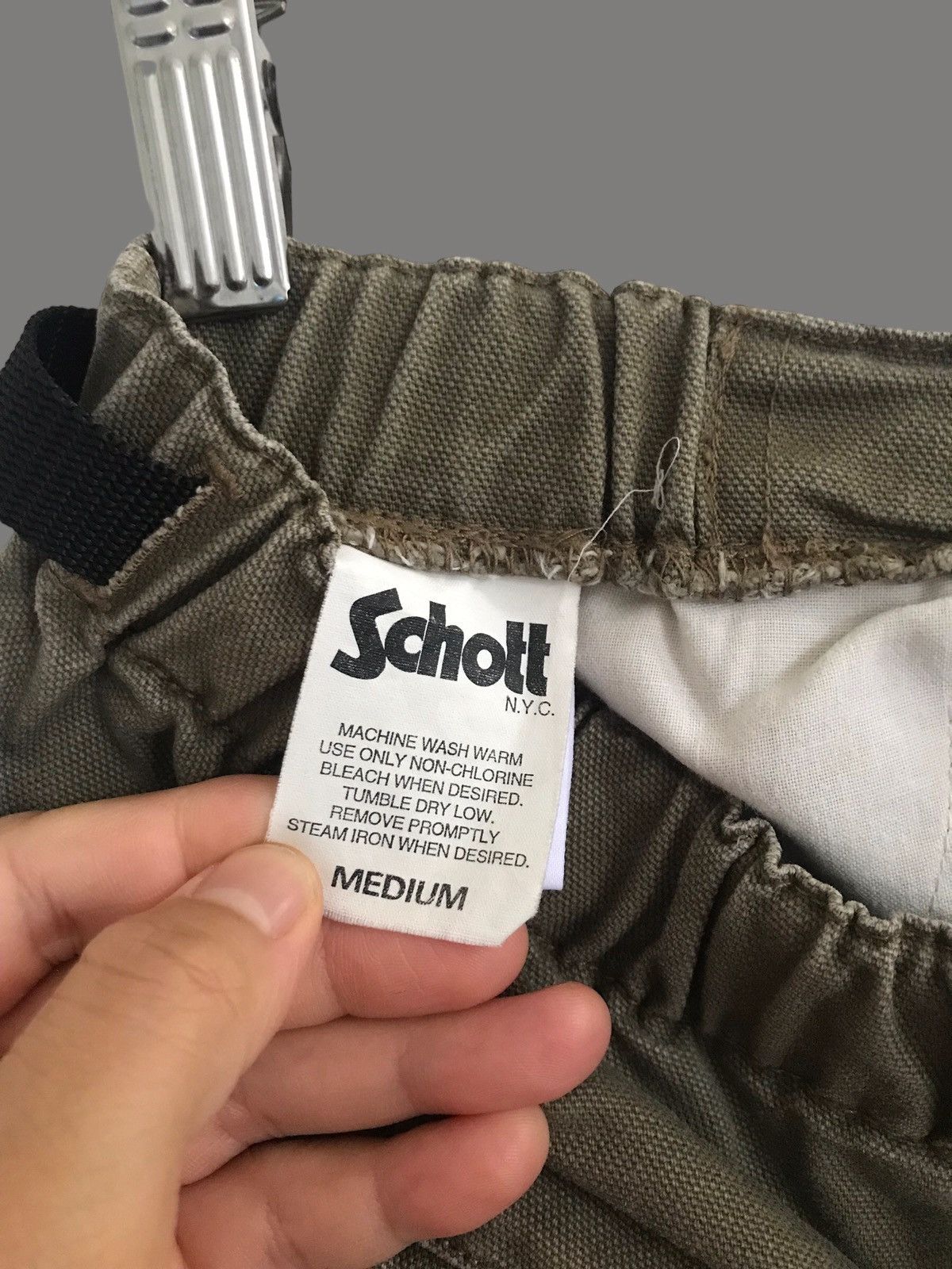 Schott Vintage Schott NYC Short Tactical Pants Size US 32 / EU 48 - 6 Thumbnail