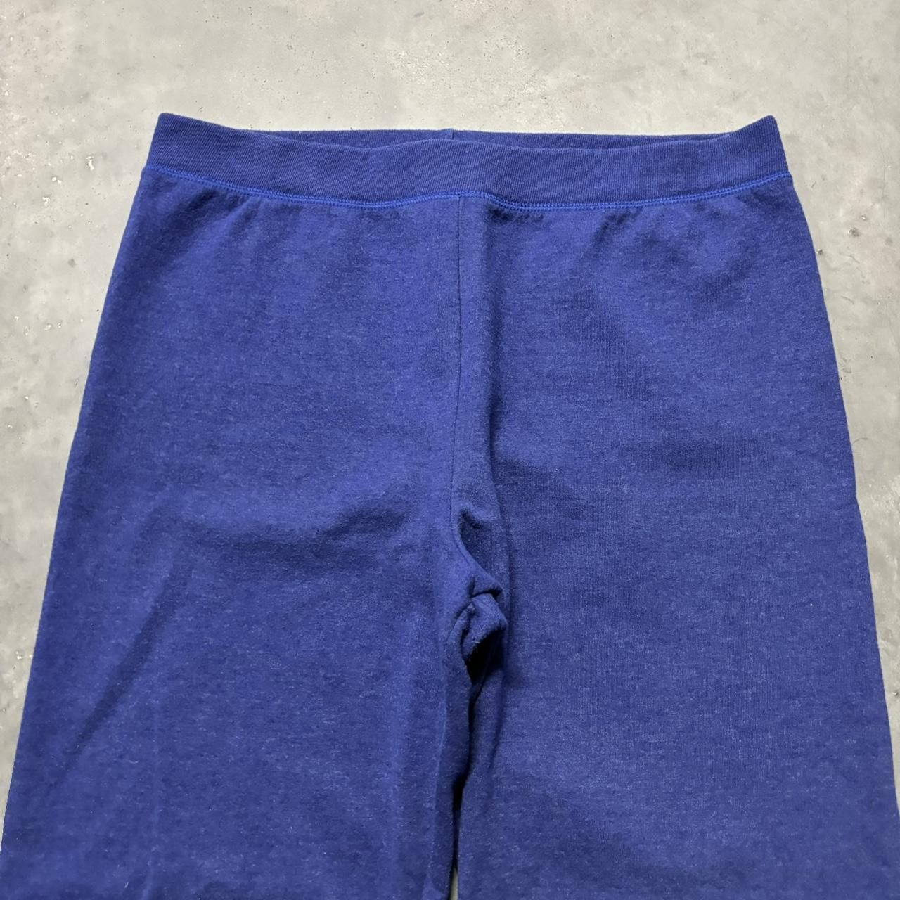 Japanese Brand × Vintage Crazy Vintage Y2K/2000s Blue Skater Essential Sweatpants! Size US 34 / EU 50 - 4 Thumbnail