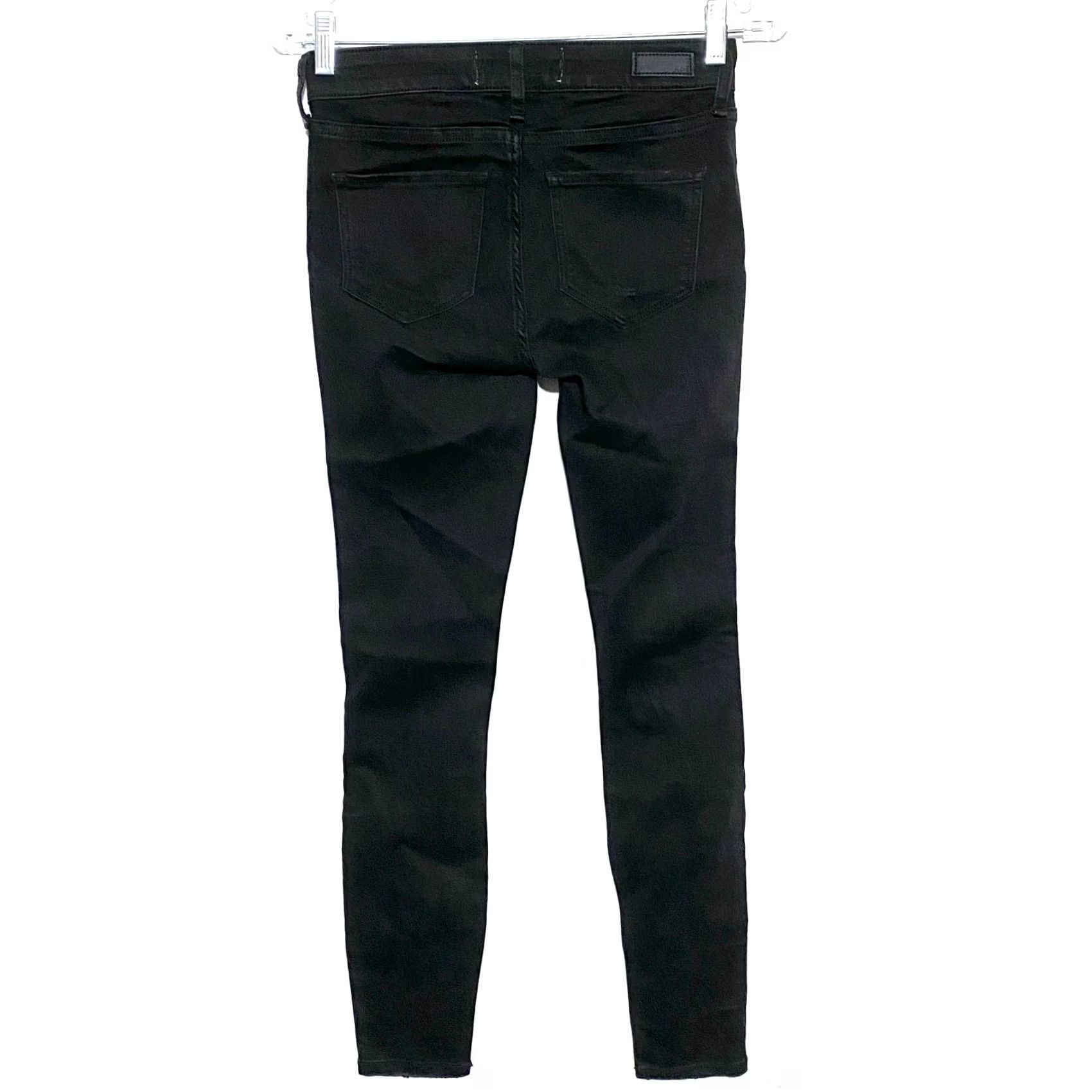 Abercrombie & Fitch Abercrombie & Fitch Black Jeans Legging Mid Rise Womens 24 00R Distressed NWT Jeans Legging 5-Pocket Design Womens Size 42" / US 20 - 5 Thumbnail