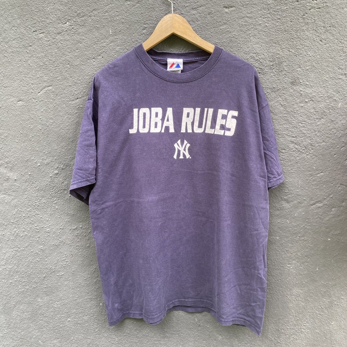 MLB Thrashed Faded Vintage Joba Rules Chamberlain MLB Tee Size US XL / EU 56 / 4 - 4 Thumbnail