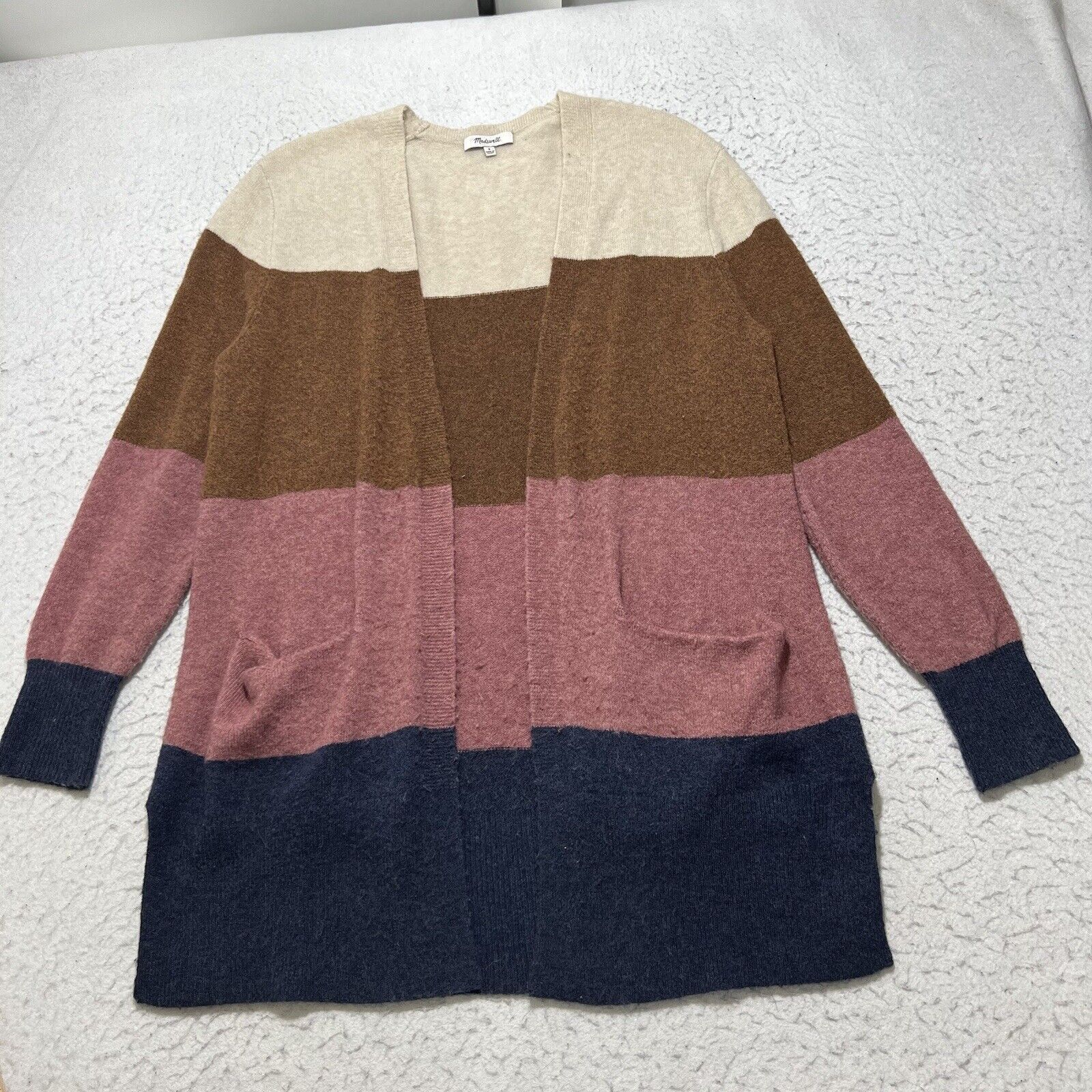 Madewell Madewell Kent Small Wool Alpaca Blend Cardigan Sweater Size S / US 4 / IT 40 - 1 Thumbnail