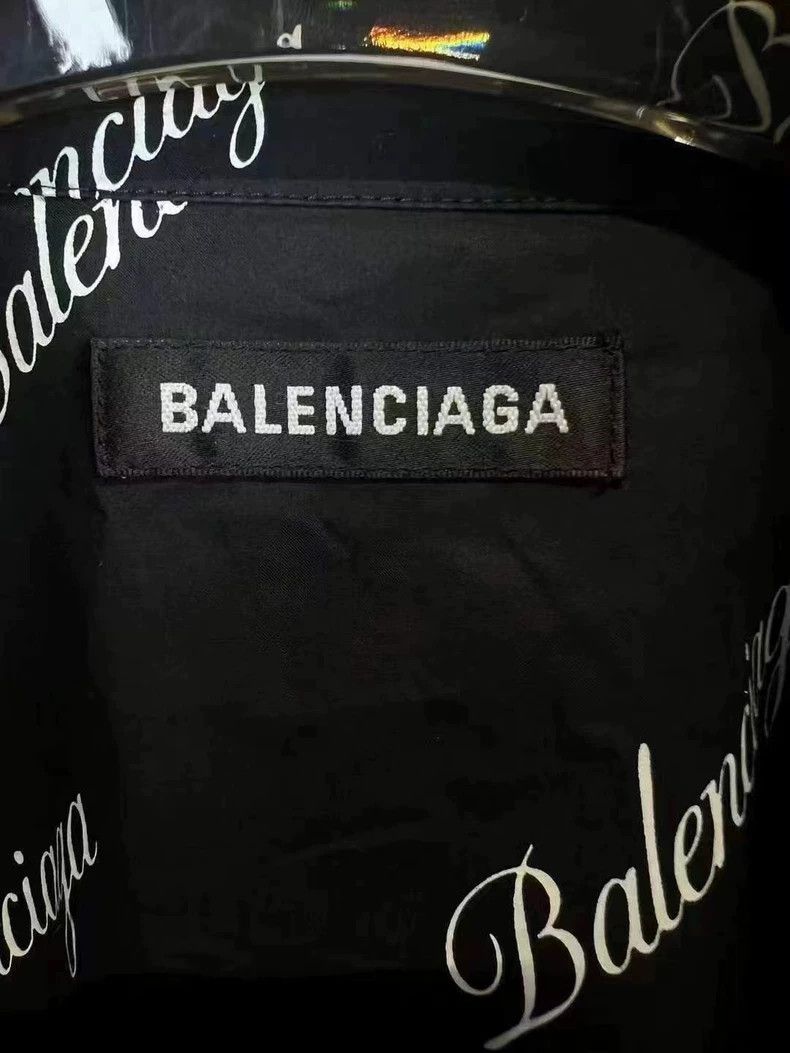 Balenciaga Balenciaga size 40 Bullet screen full LOGO shirt Size US XXS / EU 40 - 4 Thumbnail