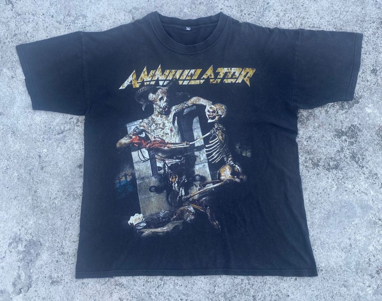 Band Tees Vintage Annihilator Canada Thrash Metal Band Tshirt Size US L / EU 52-54 / 3 - 1 Thumbnail