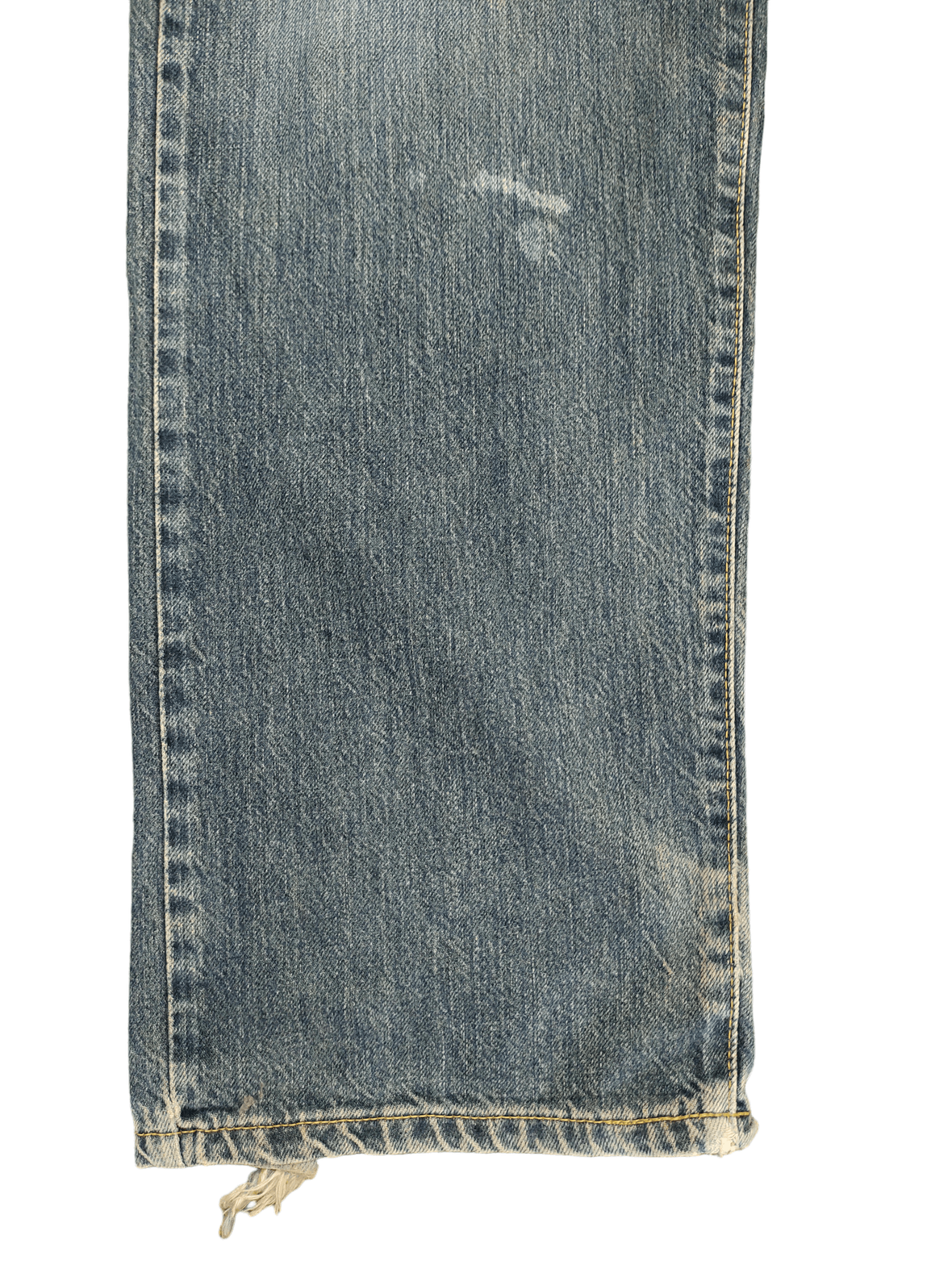 Kapital Vintage Edwin Distress Patina Baggy Denim Pants Size US 32 / EU 48 - 8 Thumbnail