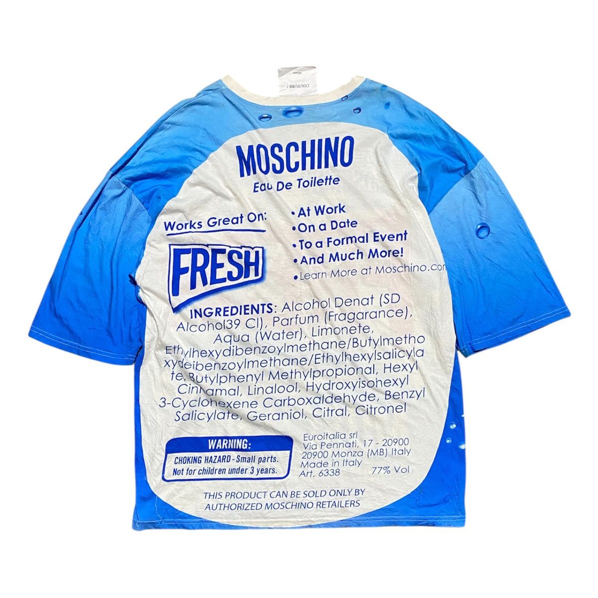 Moschino Moschino Fresh Oversized Shirt Size XS / US 0-2 / IT 36-38 - 2 Thumbnail