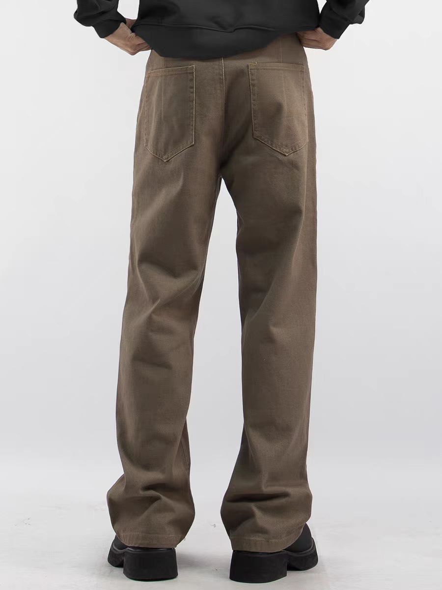 Japanese Brand × Jean High Street Vintage Brown Micro Flare Jeans Size US 30 / EU 46 - 4 Thumbnail
