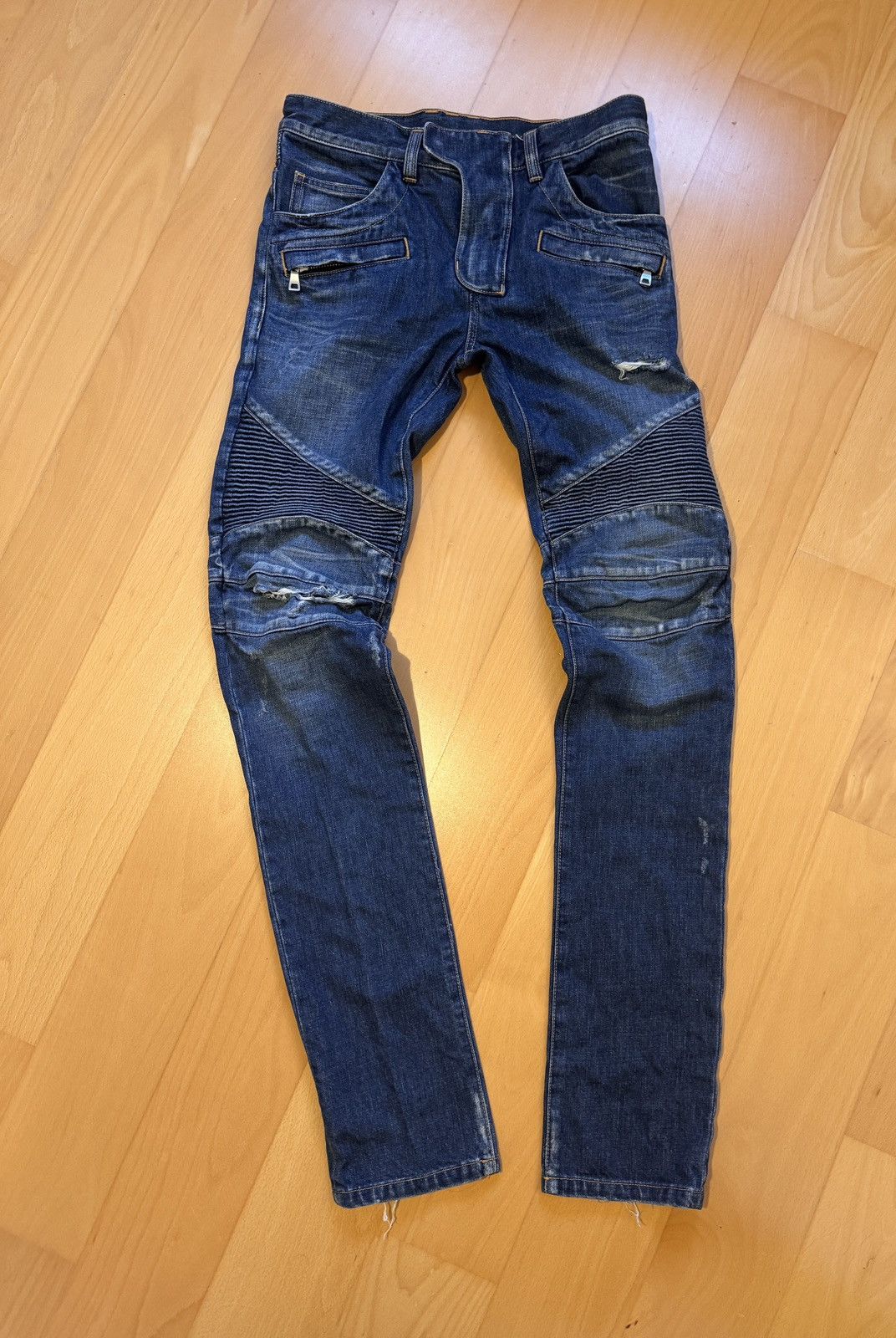 Balmain Balmain Biker Jeans Size US 28 / EU 44 - 1 Thumbnail