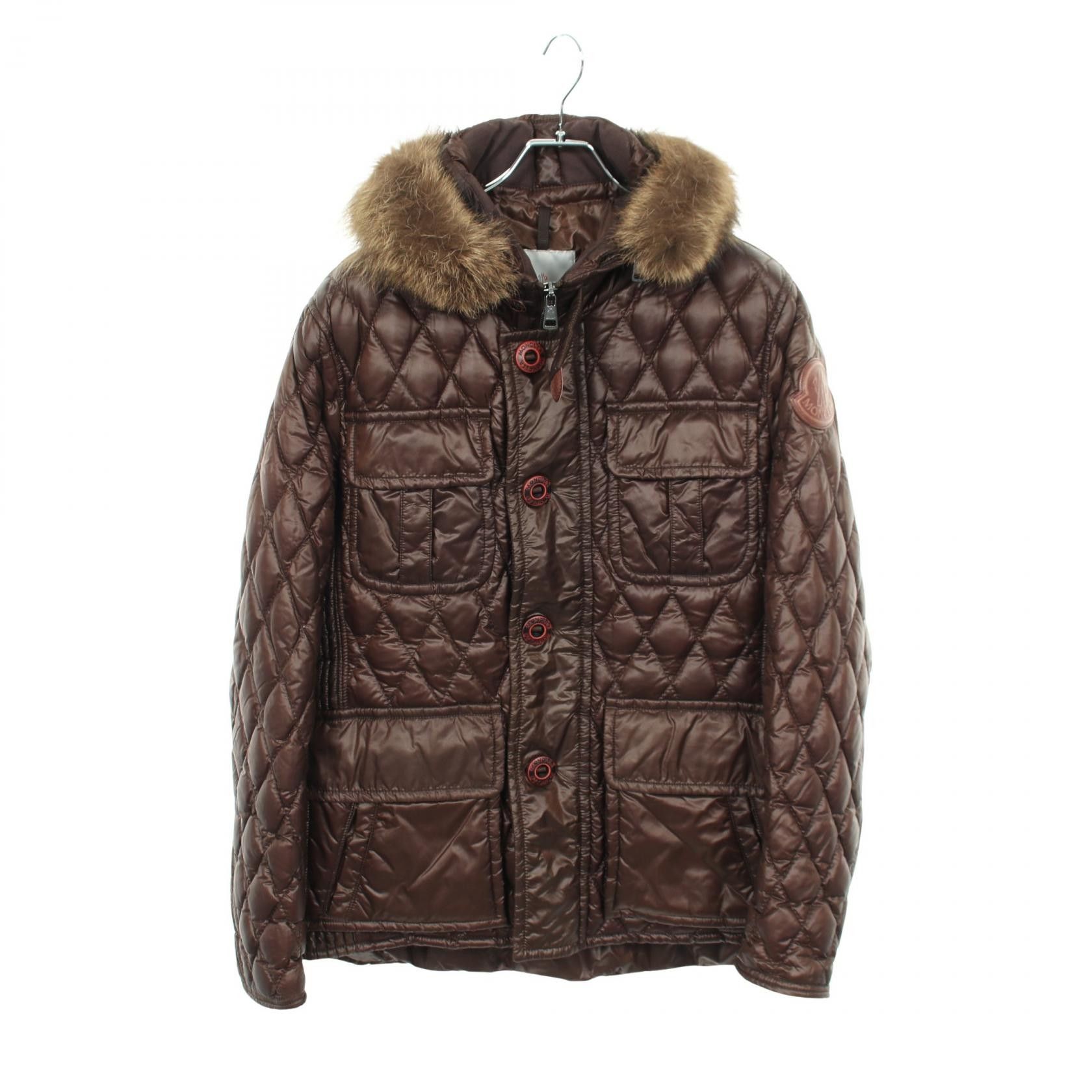 Moncler Moncler Moncler Quilted Down Jacket Textile Outerwear 44533 DUTY FREE for USA Size ONE SIZE - 1 Thumbnail