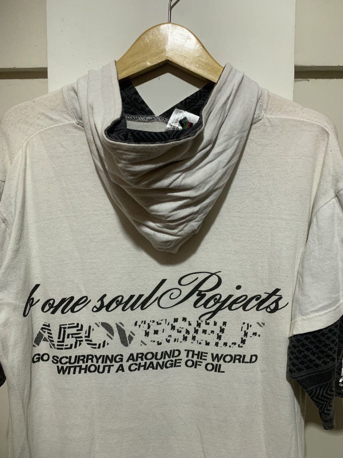 14th Addiction Japanese Double Layer B-One Soul Project Hoodie Tee Shirt Size US L / EU 52-54 / 3 - 13 Thumbnail