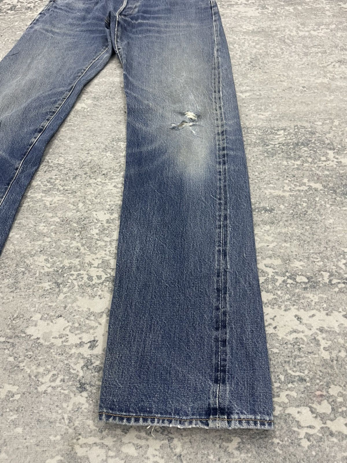 Studio D'Artisan Vintage Studio D'Artisan x Quadro G-001 Selvedge Jeans Size US 31 - 3 Thumbnail