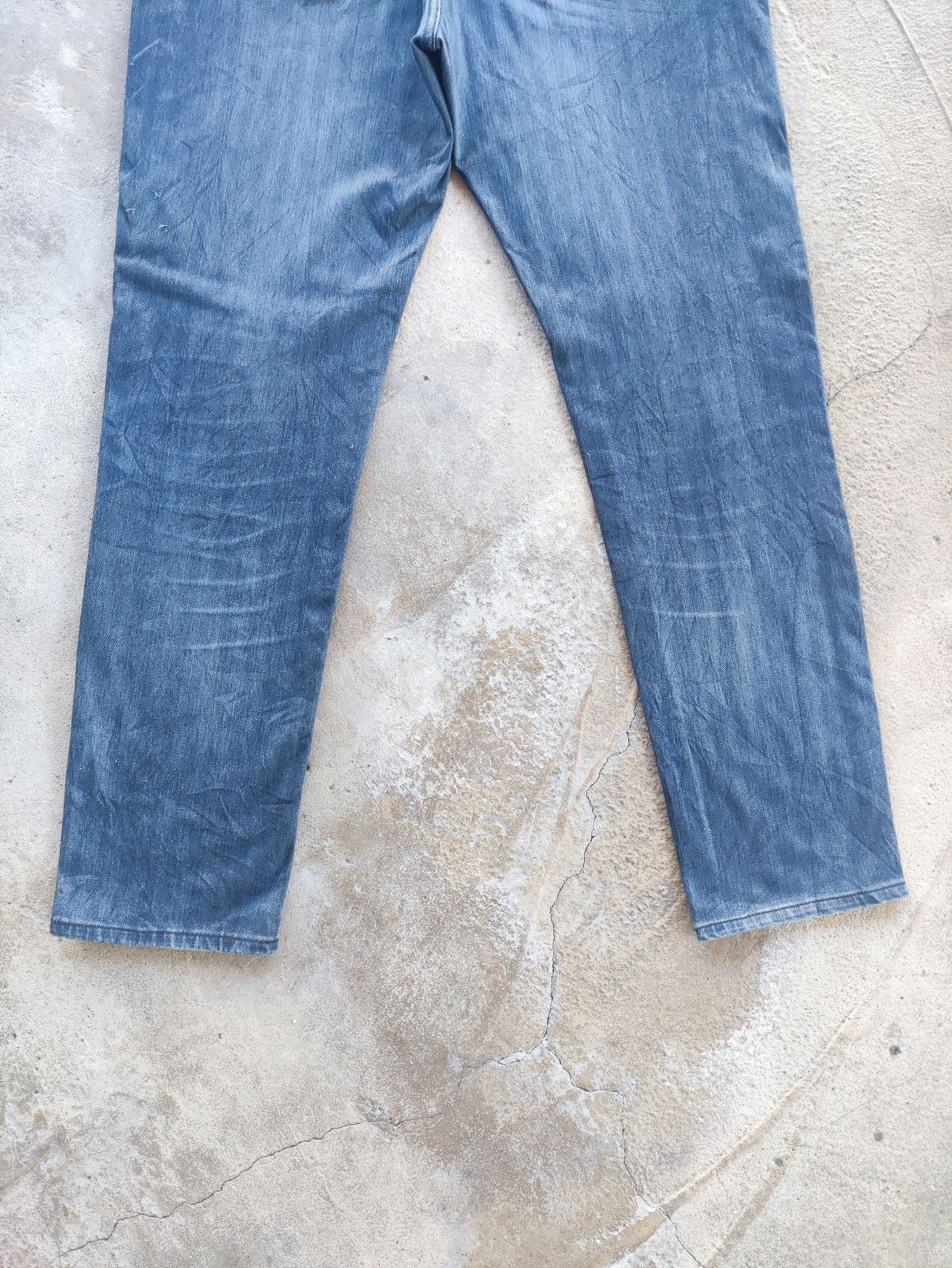Global Work × Japanese Brand × Jean W36 Vintage Global Work Brand Distress Faded Denim Pants Size US 36 / EU 52 - 11 Thumbnail