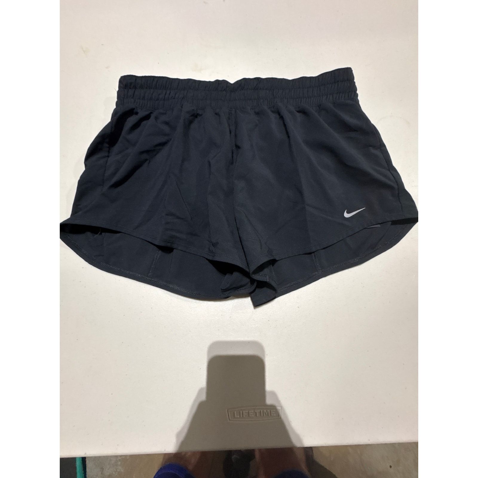Nike Nike Dri-FIT Women’s Black Running Shorts Size Large NWT Size 34" / US 12 / IT 48 - 2 Thumbnail