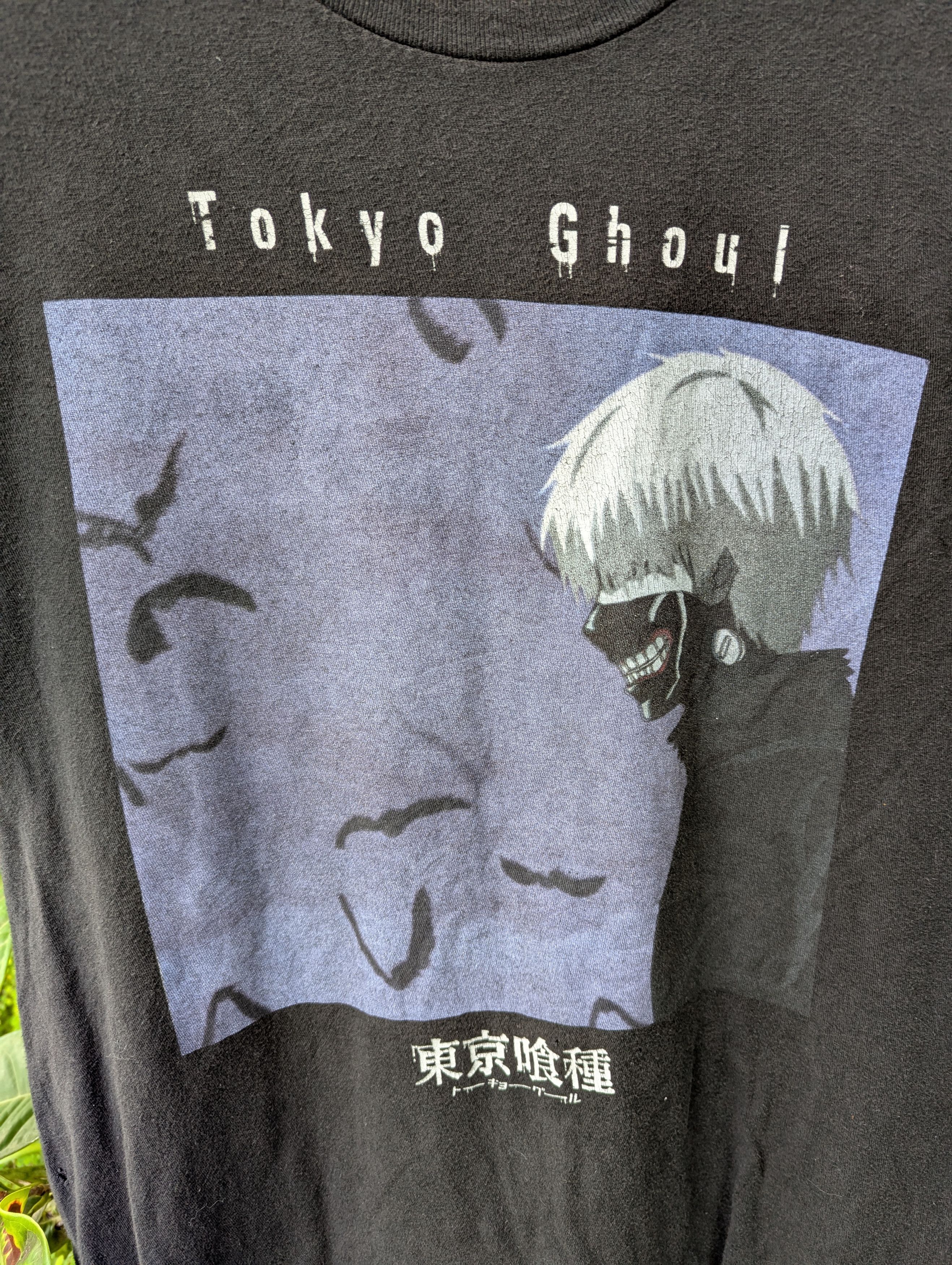 Anime Tokyo Ghoul Ken Kaneki Anime Graphic Tshirt Size US M / EU 48-50 / 2 - 2 Thumbnail