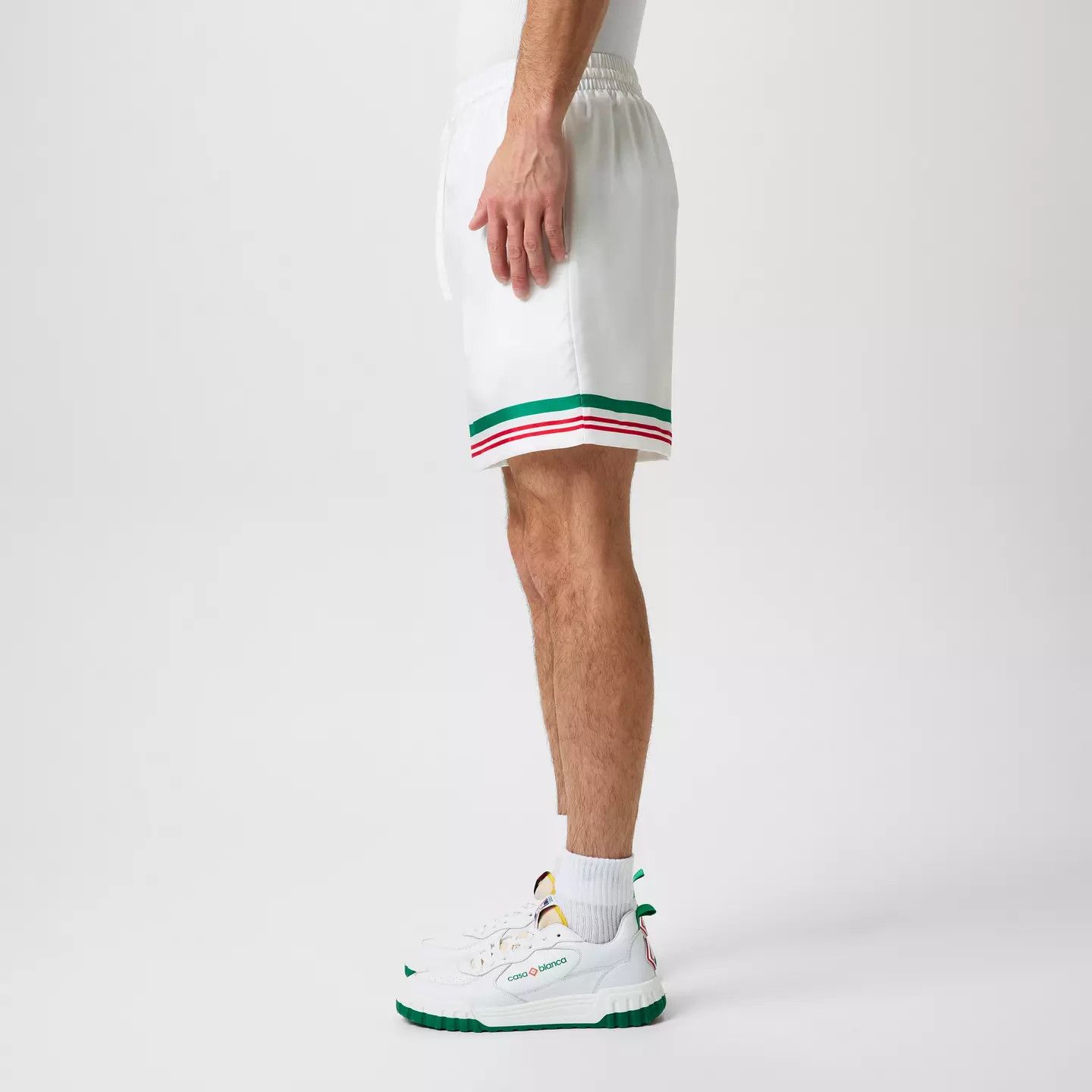 Casablanca o1g2r1mq0426 Tennis Club Icon Shorts in Multicolor Size US 34 / EU 50 - 6 Thumbnail