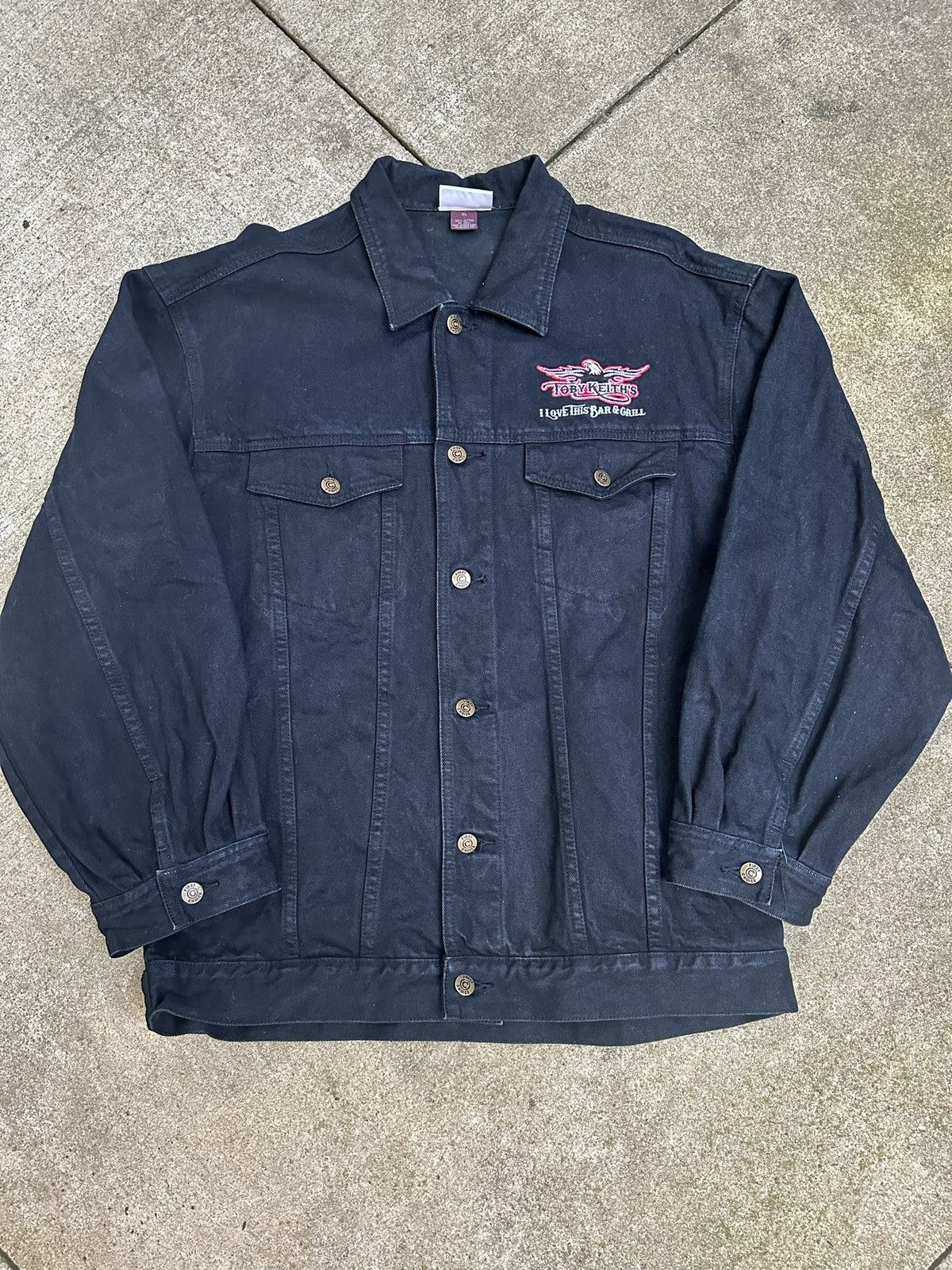 Other Toby Kieth’s I love this bar Denim Jacket Size US XL / EU 56 / 4 - 2 Thumbnail