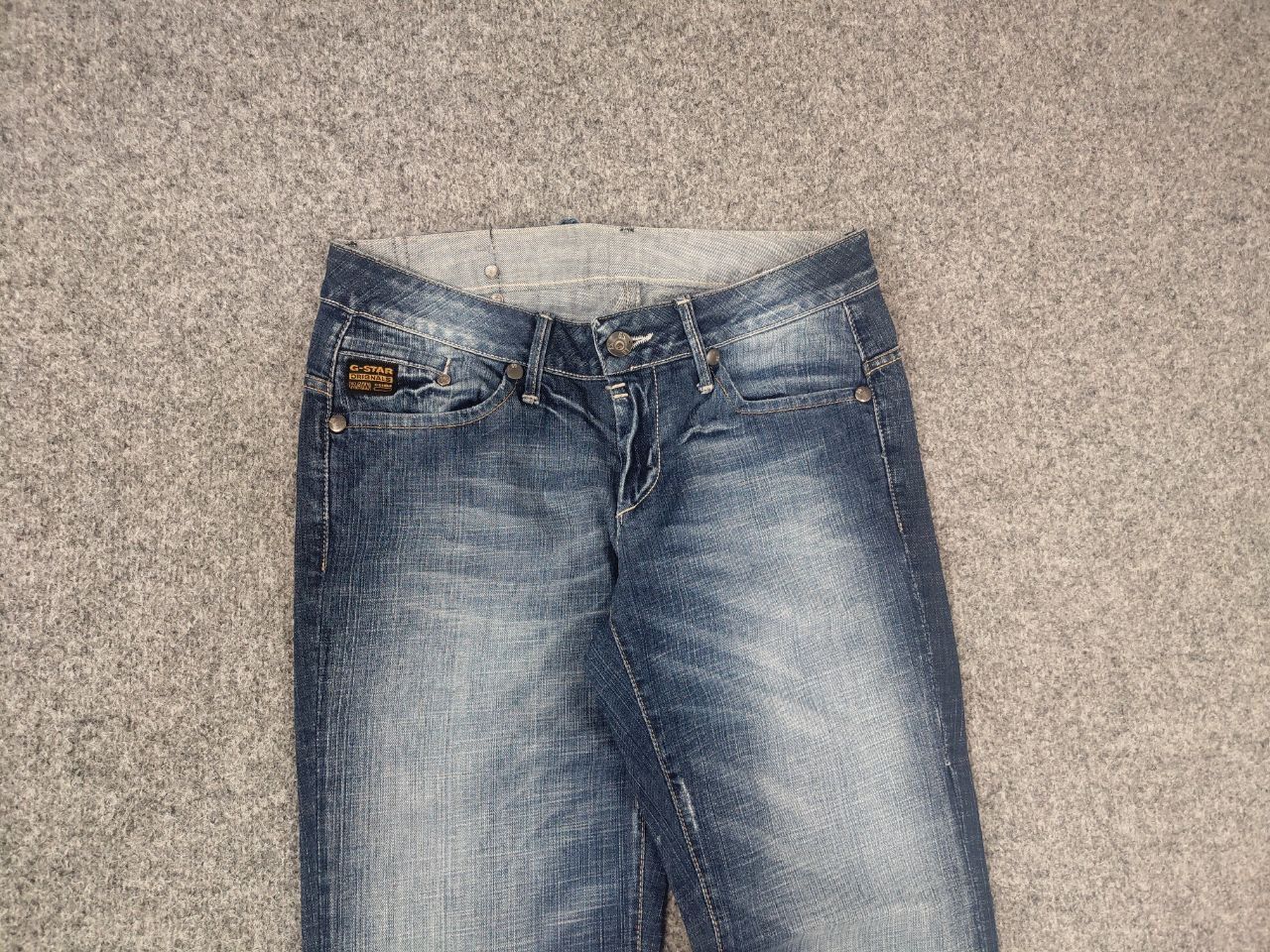 G-Star Vintage G Star Y2K Flared Jeans Low Rise Belt LBG Bootcut Size US 31 - 7 Thumbnail