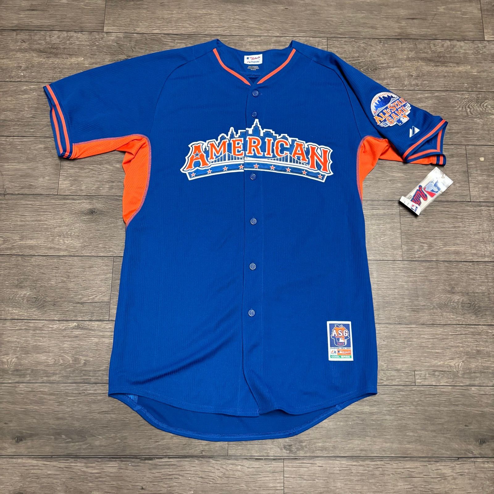Majestic NWT MLB American All Star Game 2013 Jersey Majestic Sz Sz 44 Size US M / EU 48-50 / 2 - 1 Thumbnail