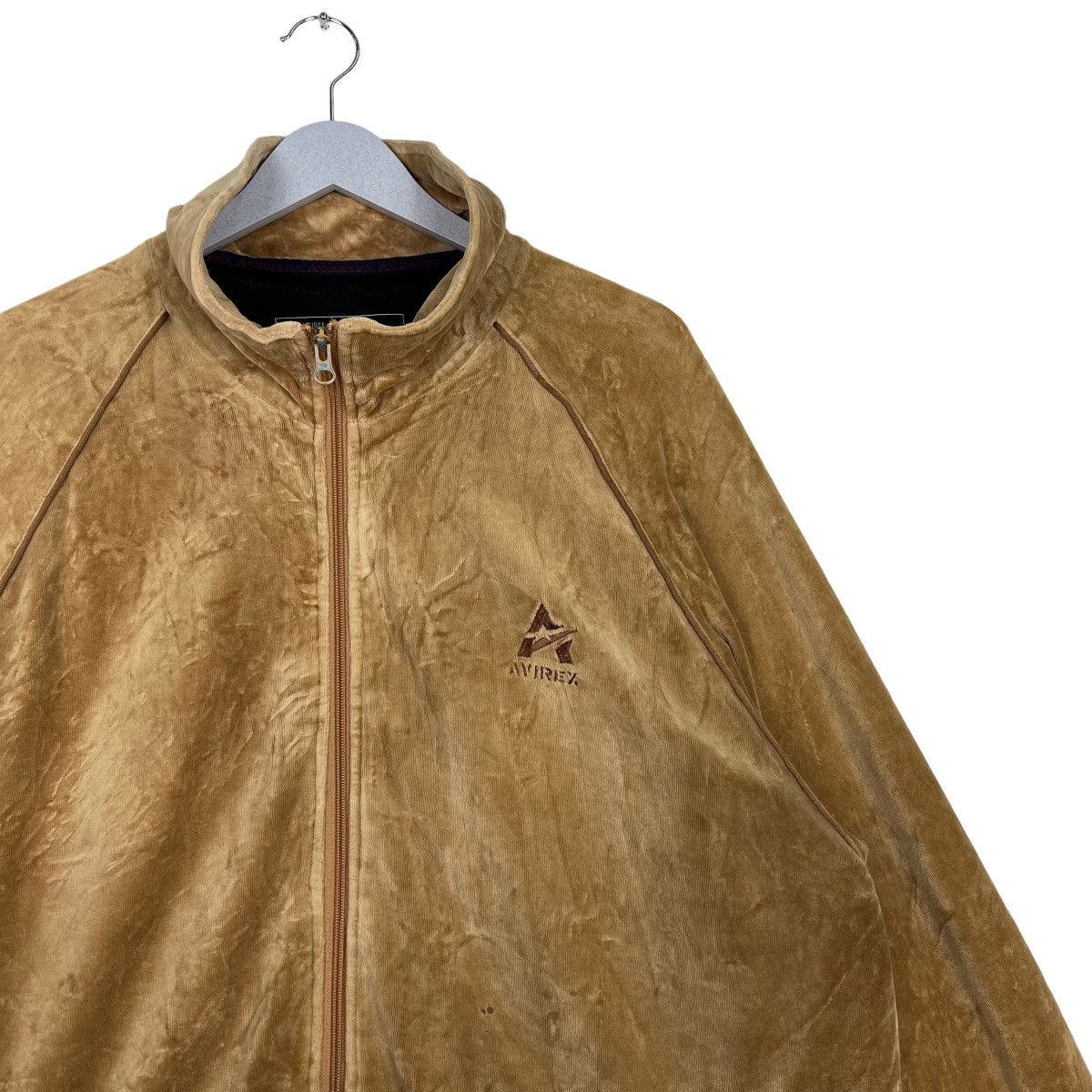Avirex 🔥 AVIREX VELVET SWEATER JACKET Size US XXL / EU 58 / 5 - 6 Thumbnail