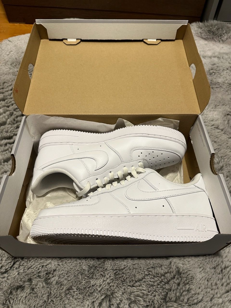 Nike White Air Force 1 ‘07 Size US 10 / EU 43 - 1 Thumbnail