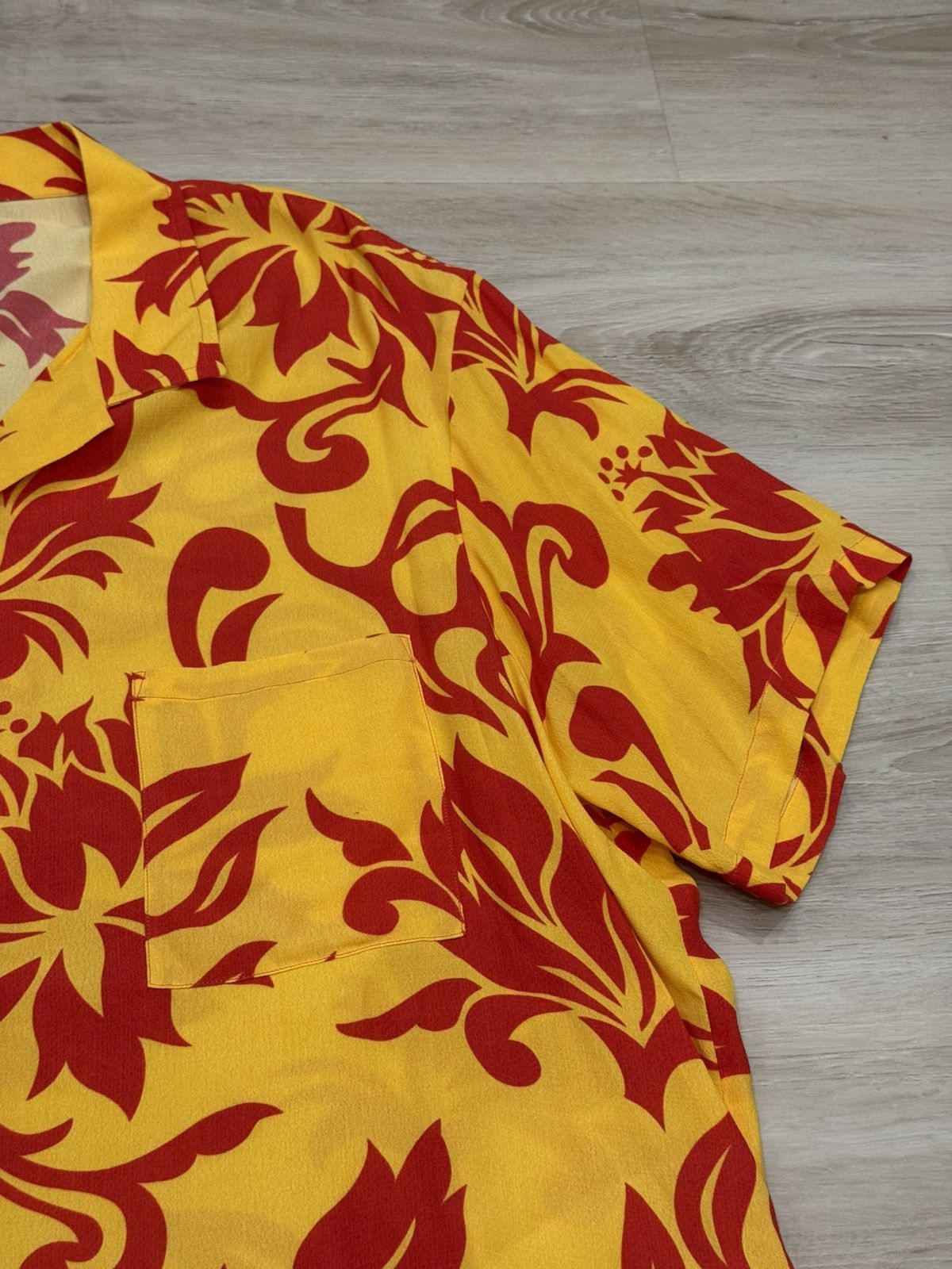 ERL ERL Flame Button Up Shirt Size US L / EU 52-54 / 3 - 8 Thumbnail