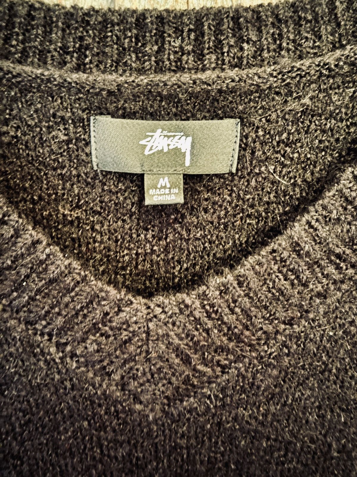 Stussy Brushed Mohair Vest in Black Size US M / EU 48-50 / 2 - 2 Thumbnail
