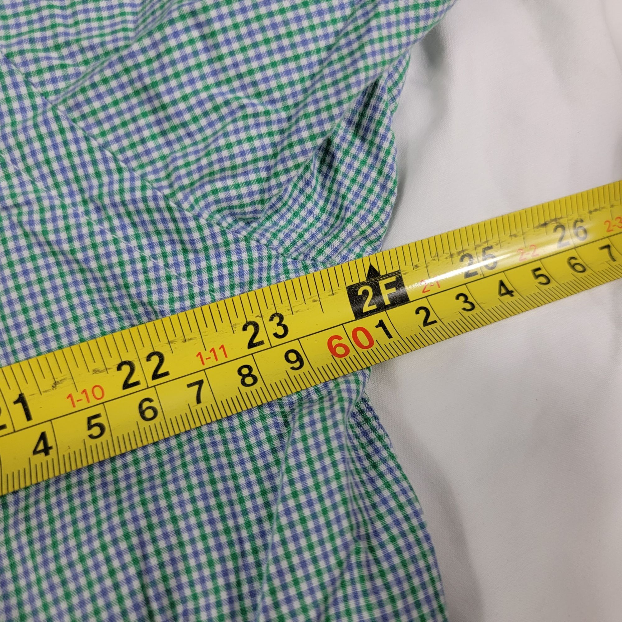Ralph Lauren Ralph Lauren Blake Mens Large Green Plaid Button Down Shirt Size US L / EU 52-54 / 3 - 8 Thumbnail
