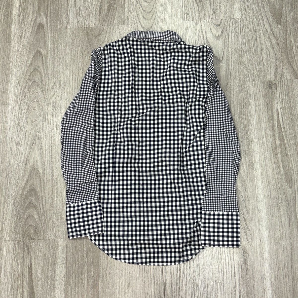 Express Express Gingham Wrap Top Womens XS NWT Black White Check Size XS / US 0-2 / IT 36-38 - 5 Thumbnail