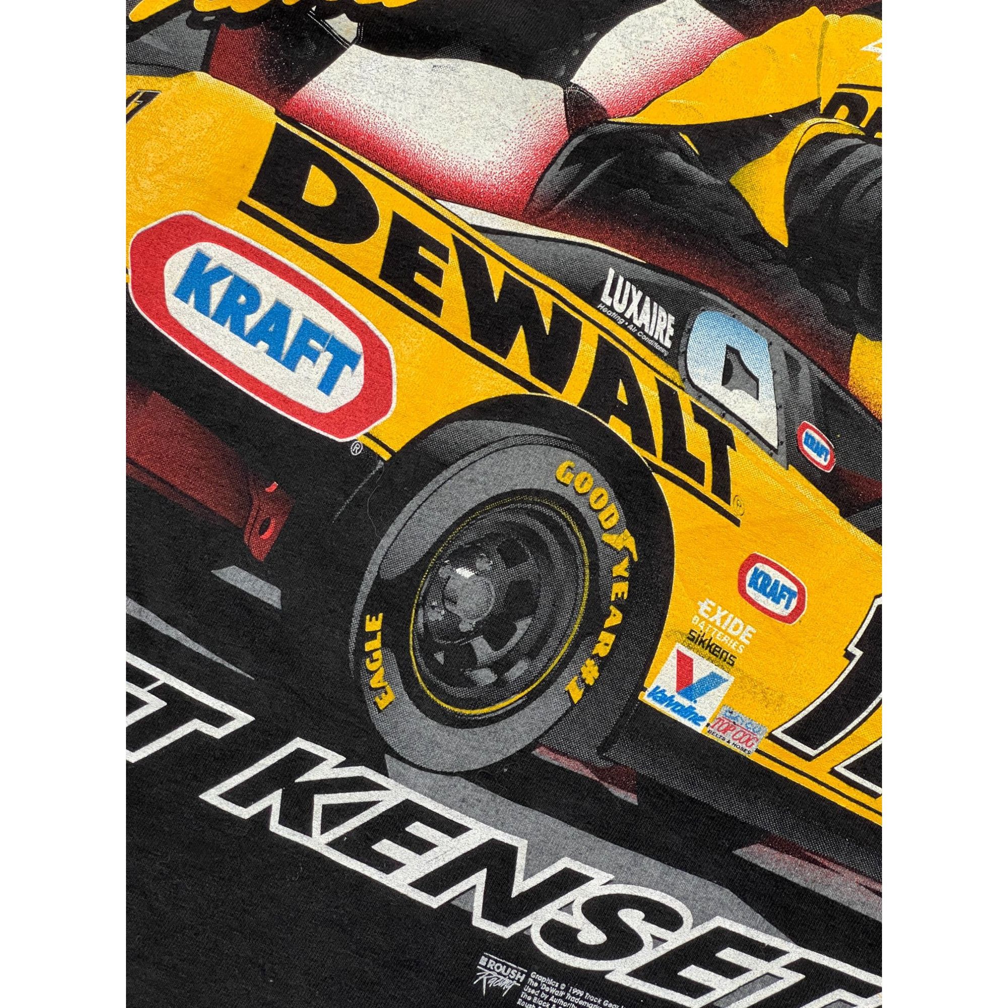 NASCAR 1999 Nascar Matt Kenseth Vintage T shirt (Y0876) Size US L / EU 52-54 / 3 - 12 Thumbnail