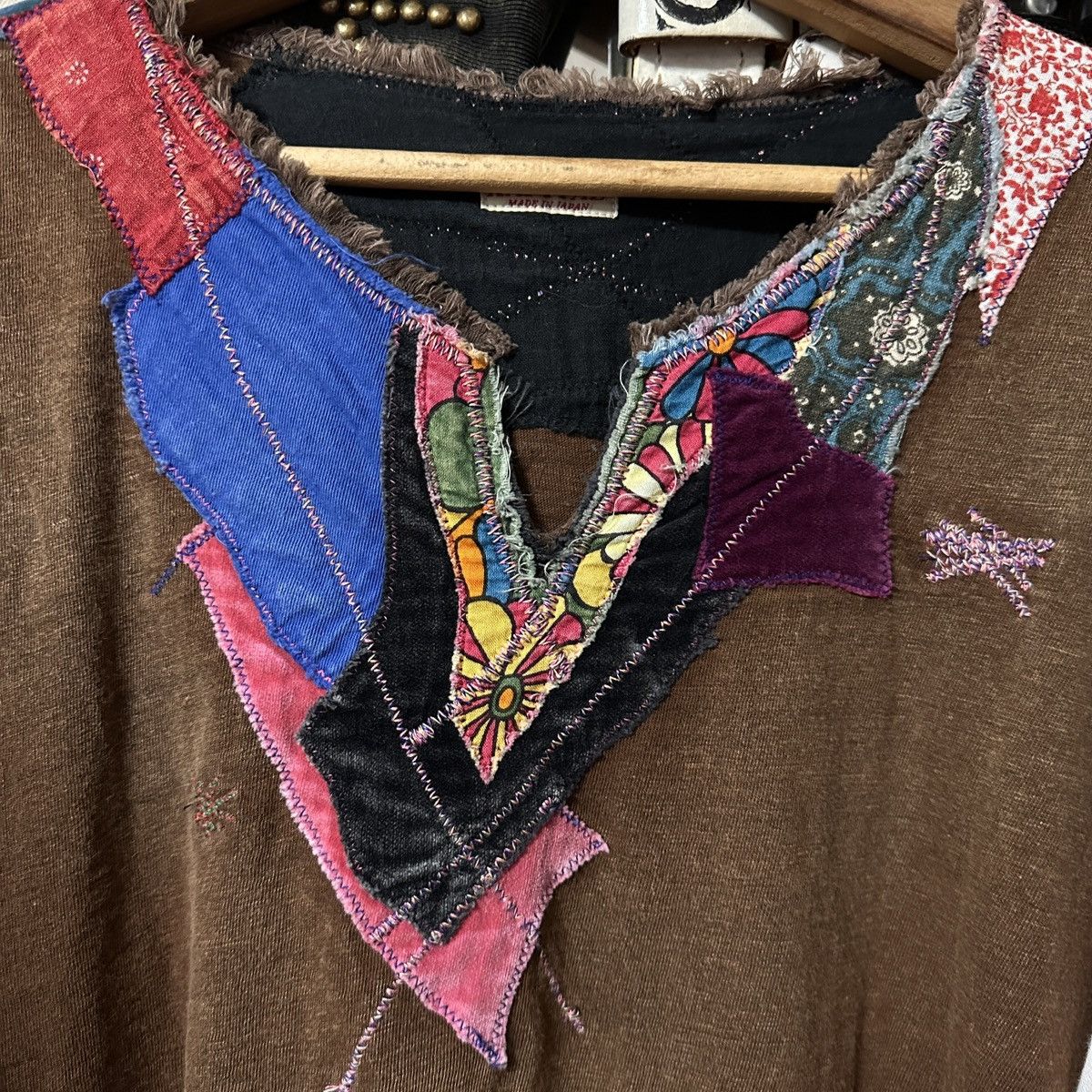 Kapital × Kapital Kountry Kapital 2015 Psychadelic Hippie boro patchwork crash tee Size US L / EU 52-54 / 3 - 2 Thumbnail