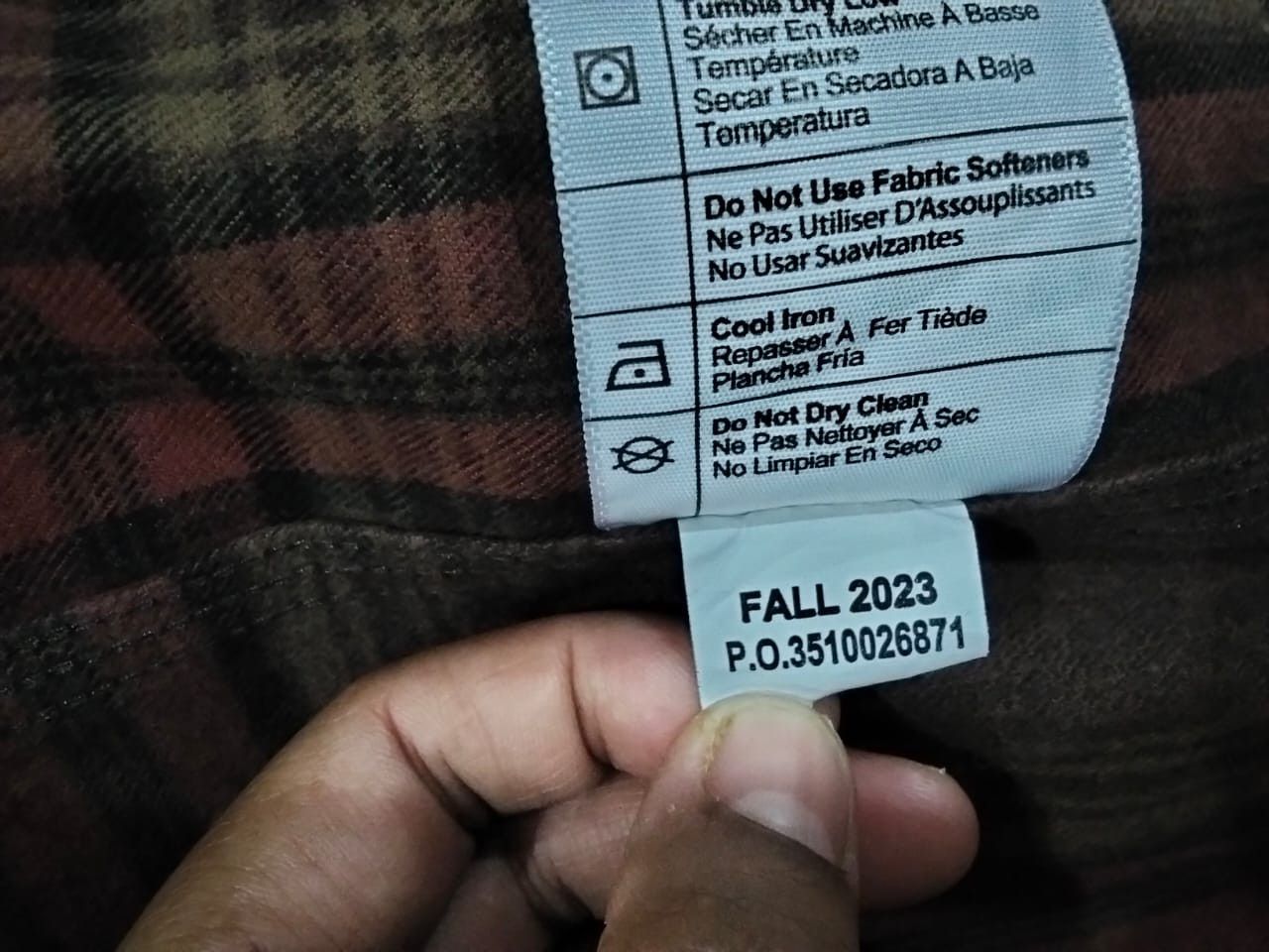 Carhartt × Flannel Carhartt heavyweight flannel plaid shirt Size US L / EU 52-54 / 3 - 8 Thumbnail