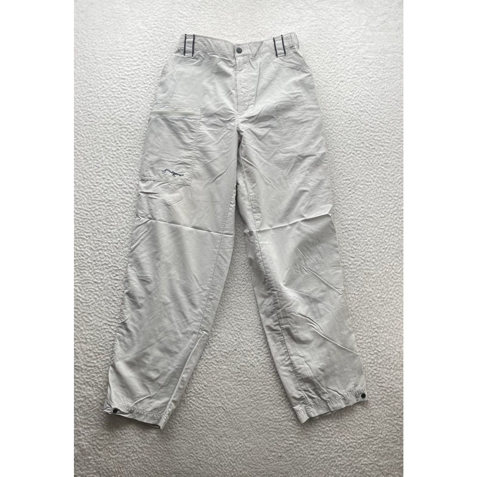 Vintage TrueFlies Captiva Air-Lite Pants Mens Small S Nylon Cargo Quick Dry 31" Size US 29 - 2 Thumbnail