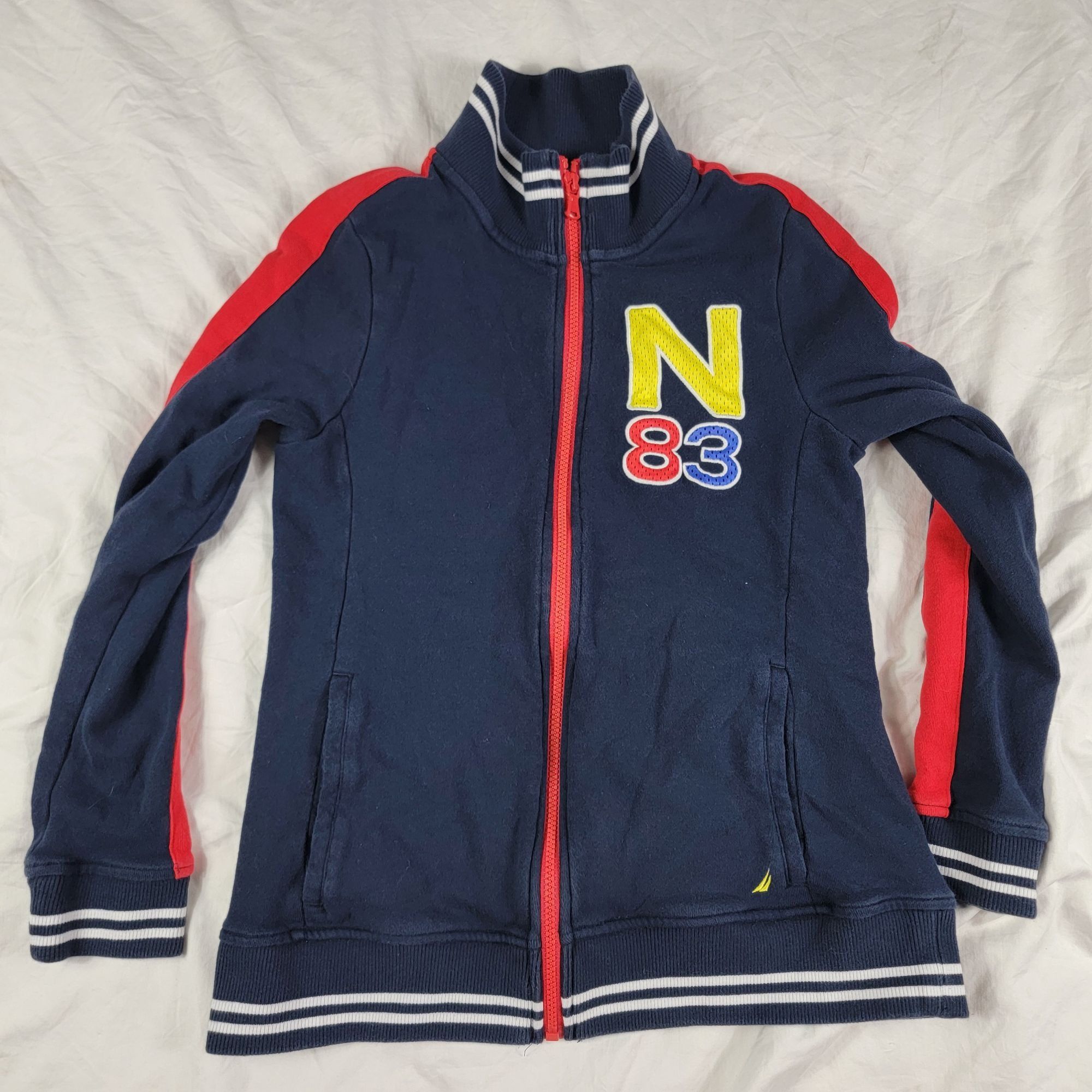 Nautica Nautica N83 Adults Small Blue Full Zip Sweater Casual Winter Size US S / EU 44-46 / 1 - 1 Thumbnail